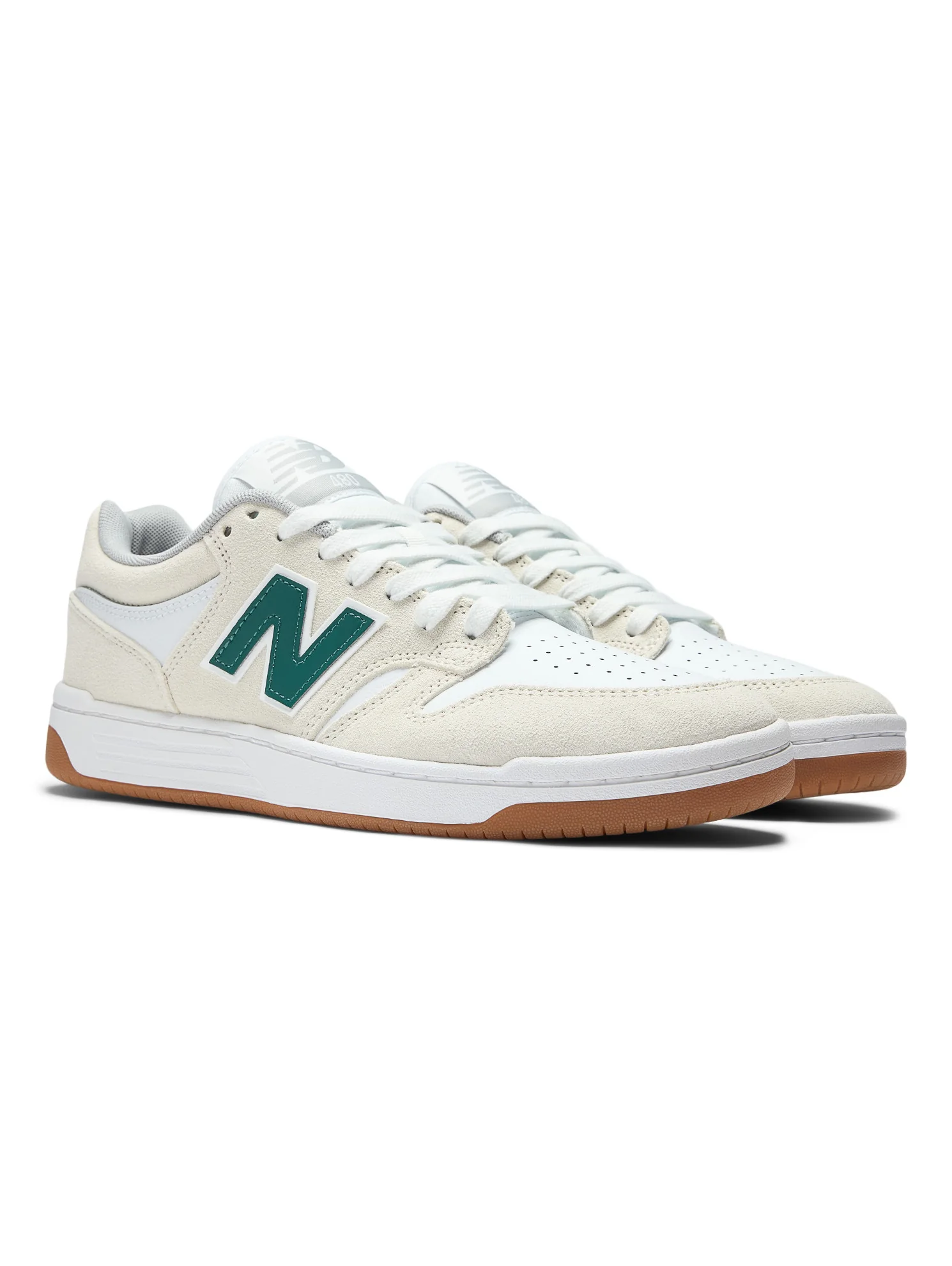 New Balance Numeric 480 - Sea Salt / Vintage Teal - Image 2