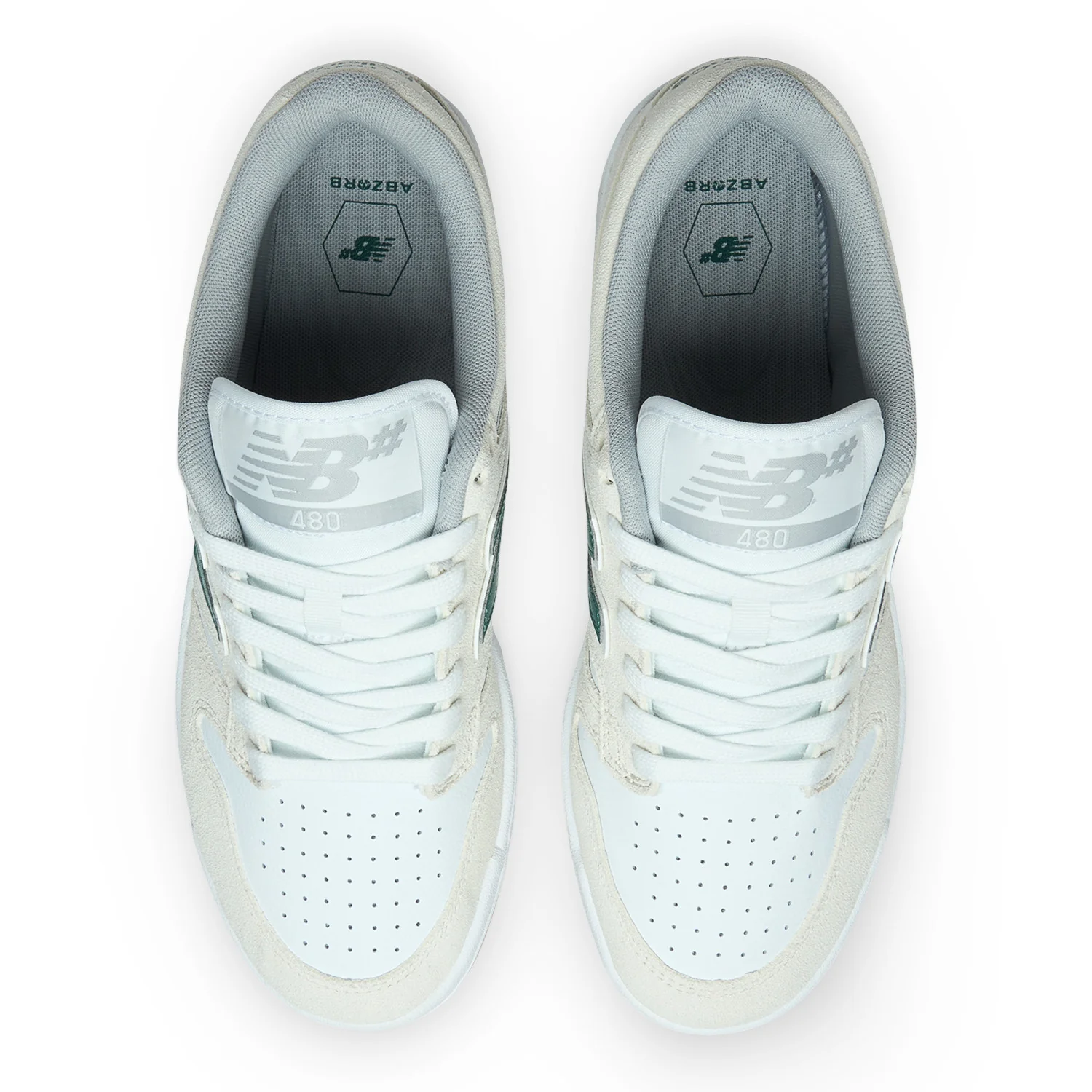 New Balance Numeric 480 - Sea Salt / Vintage Teal - Image 3