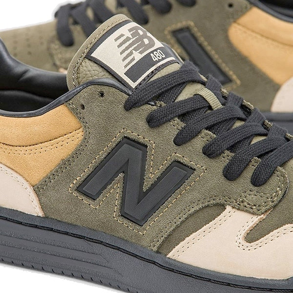 New Balance Numeric 480 x 8Five2 - Olive / Tan / Black - Image 6