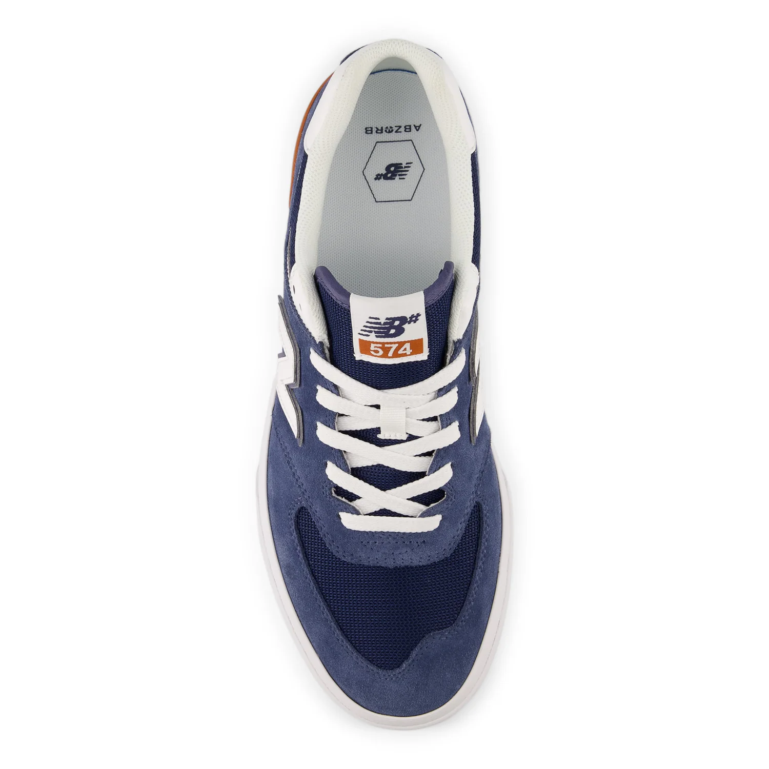 New Balance Numeric 574 Vulc - Blue / White - Image 3