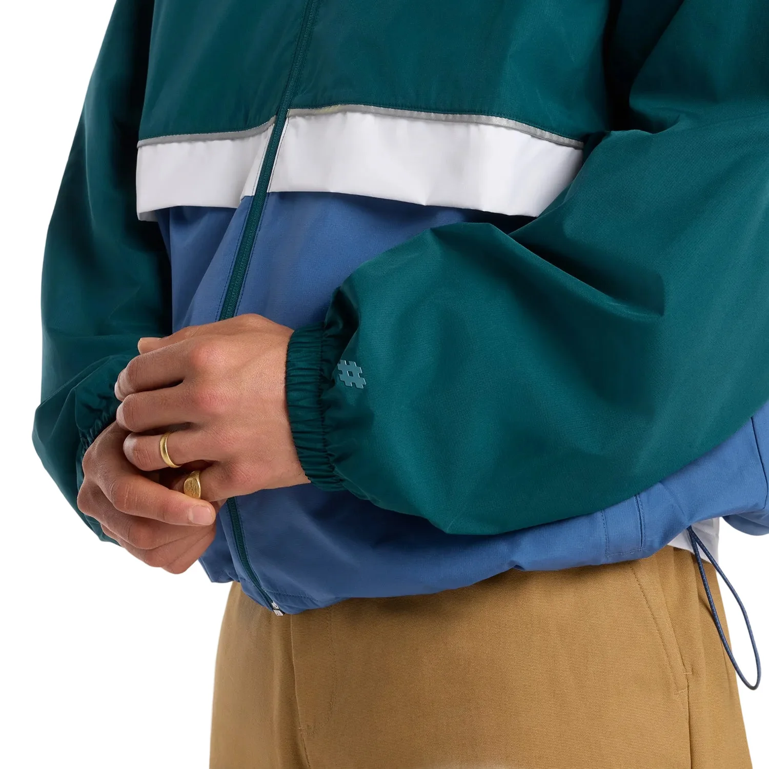 New Balance Numeric Archive Jacket - Green - Image 4