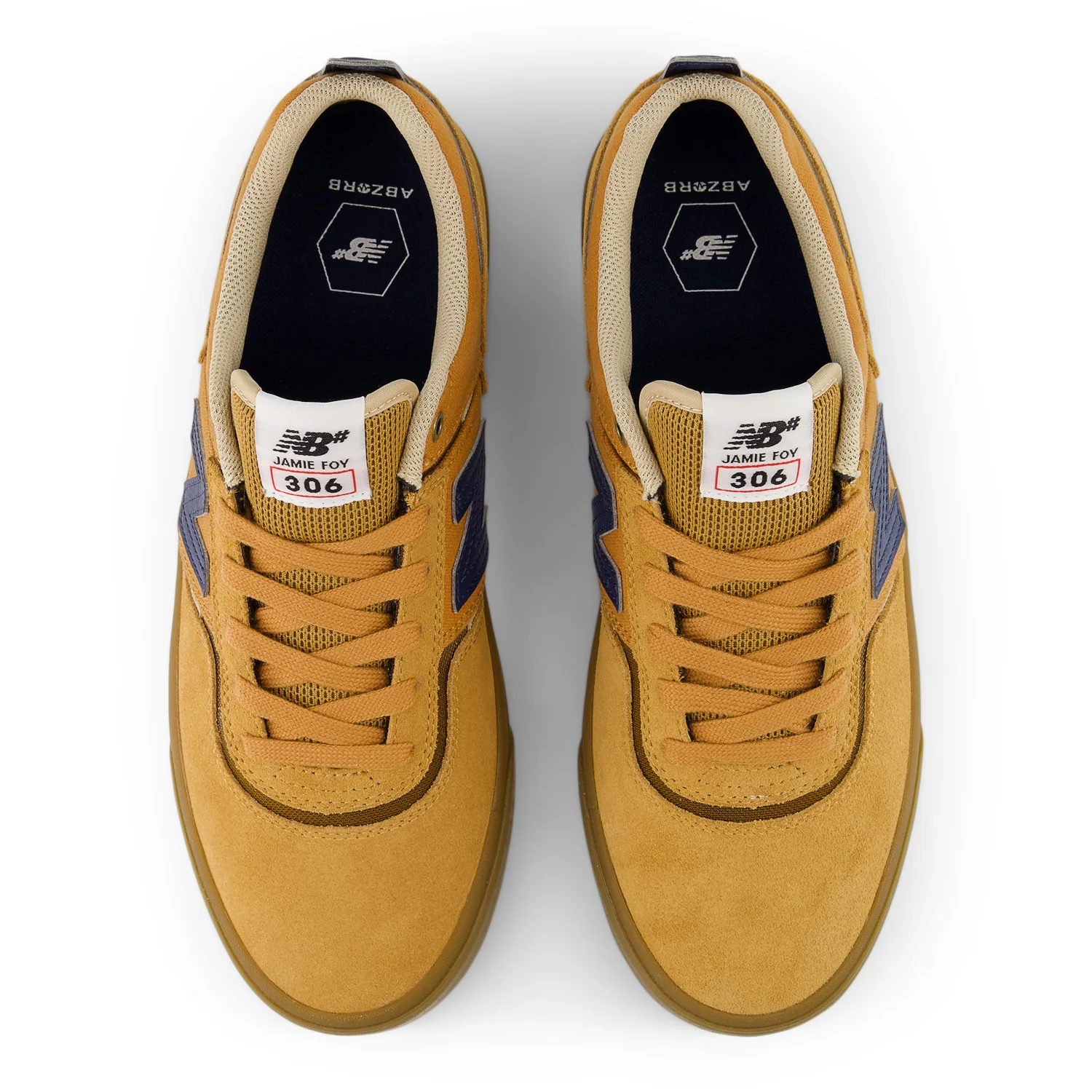 New Balance Numeric Jamie Foy 306 - Baked Clay / Navy - Image 3