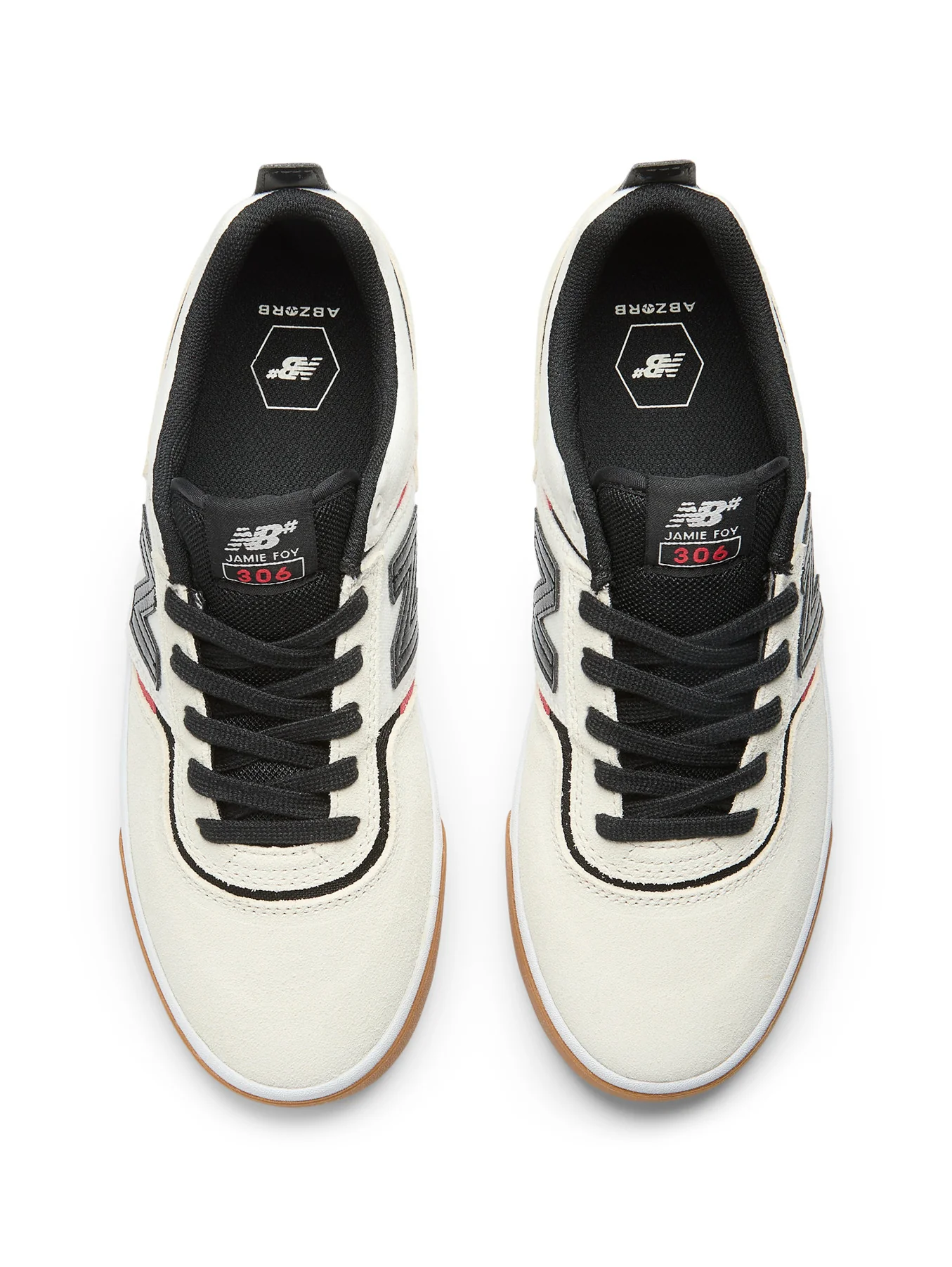 New Balance Numeric Jamie Foy 306 - Sea Salt / Black - Image 3