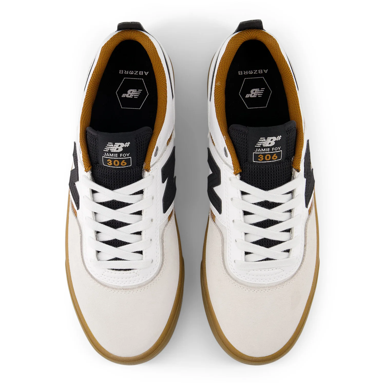 New Balance Numeric Jamie Foy 306 - Sea Salt / Gum - Image 3