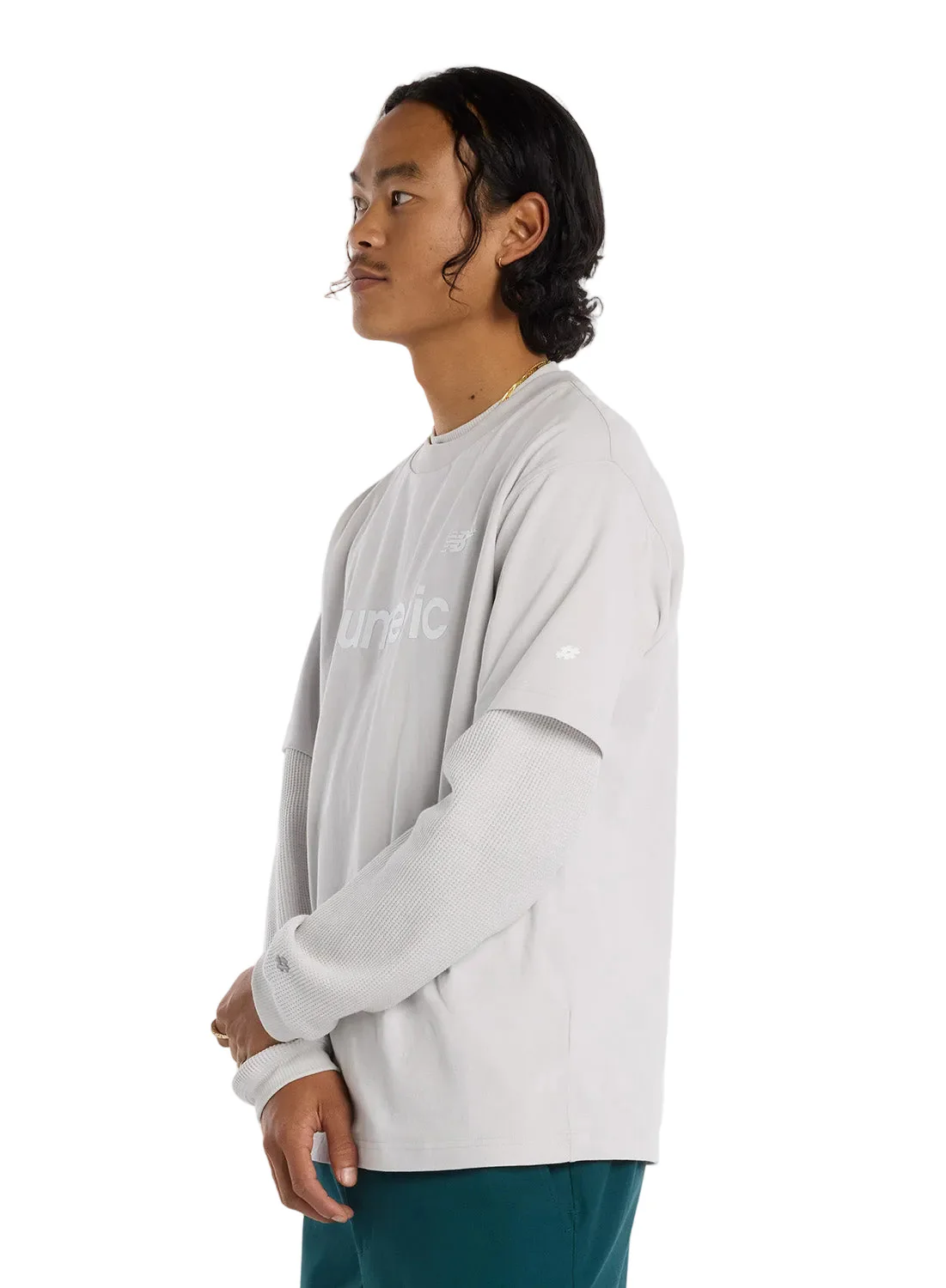 New Balance Numeric Jersey T-Shirt - Grey - Image 2