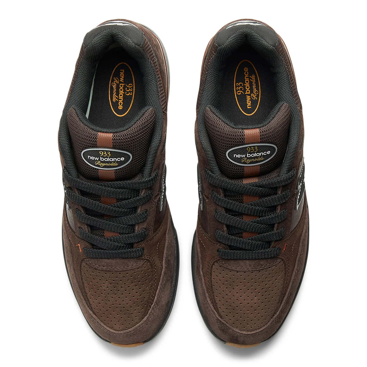 New Balance Numeric Reynolds 933 - Brown / Black - Image 3