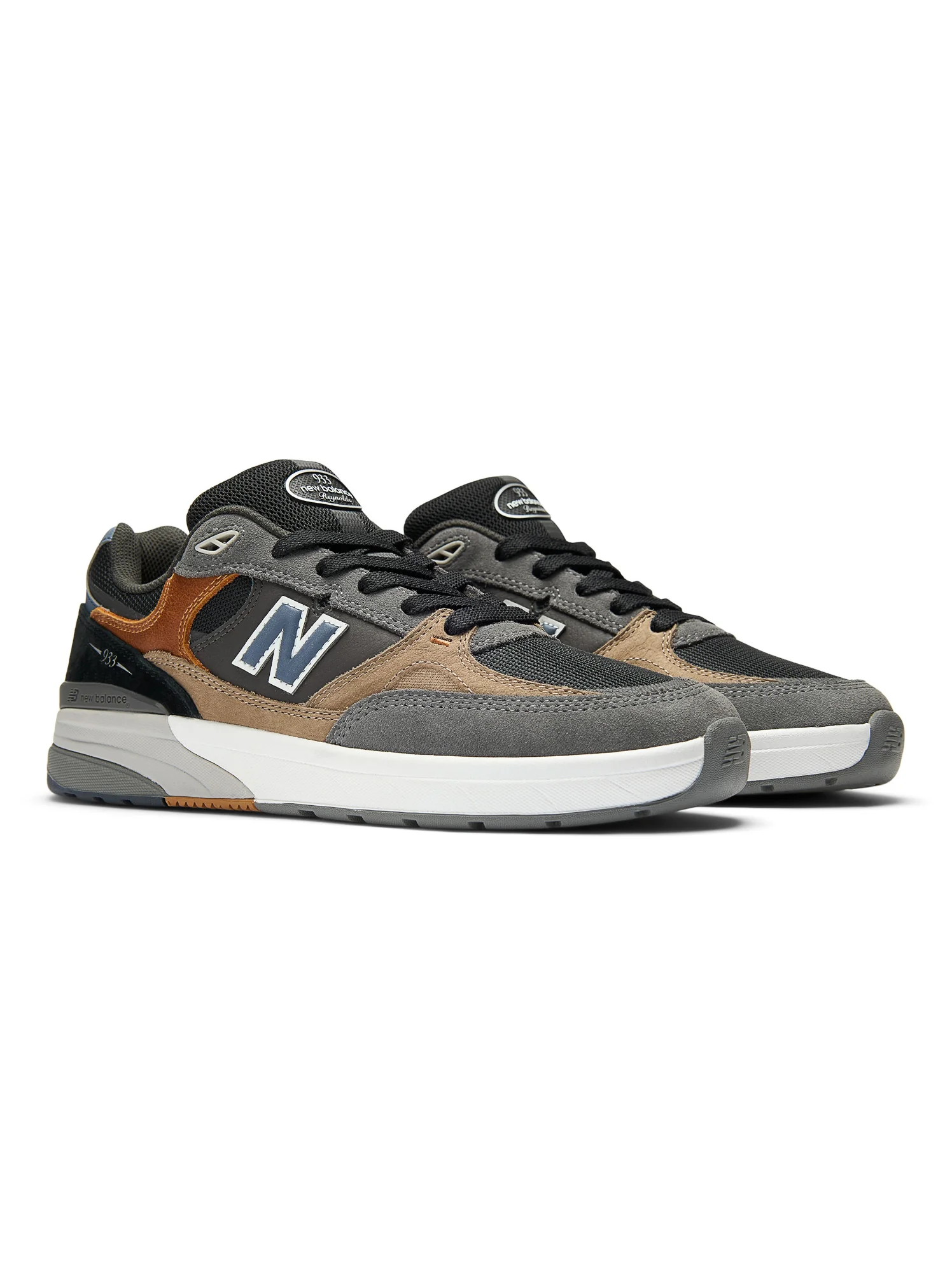 New Balance Numeric Reynolds 933 - Grey / Blue - Image 2