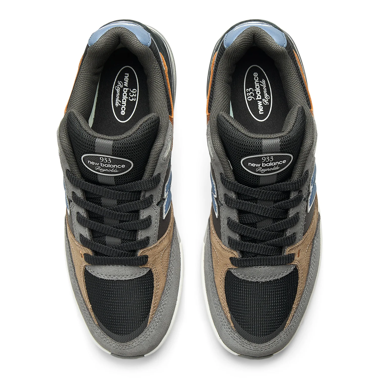 New Balance Numeric Reynolds 933 - Grey / Blue - Image 4