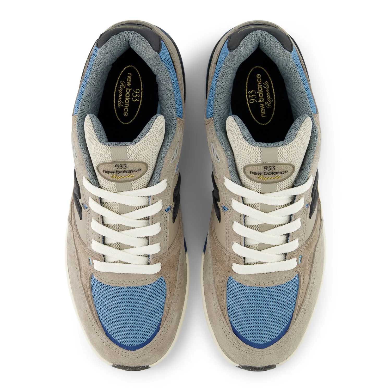 New Balance Numeric Reynolds 933 - Mushroom / Light Blue - Image 3