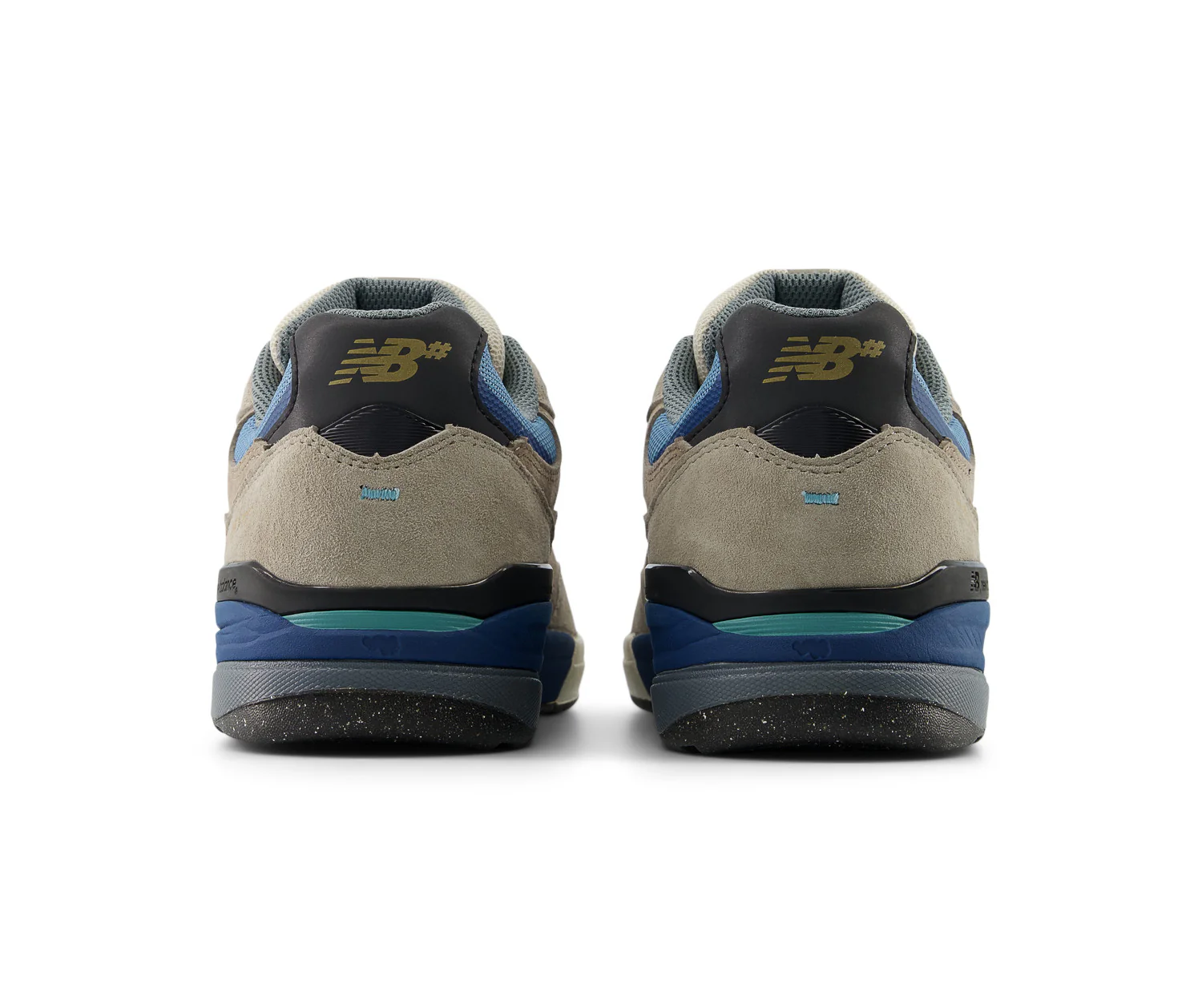 New Balance Numeric Reynolds 933 - Mushroom / Light Blue - Image 4