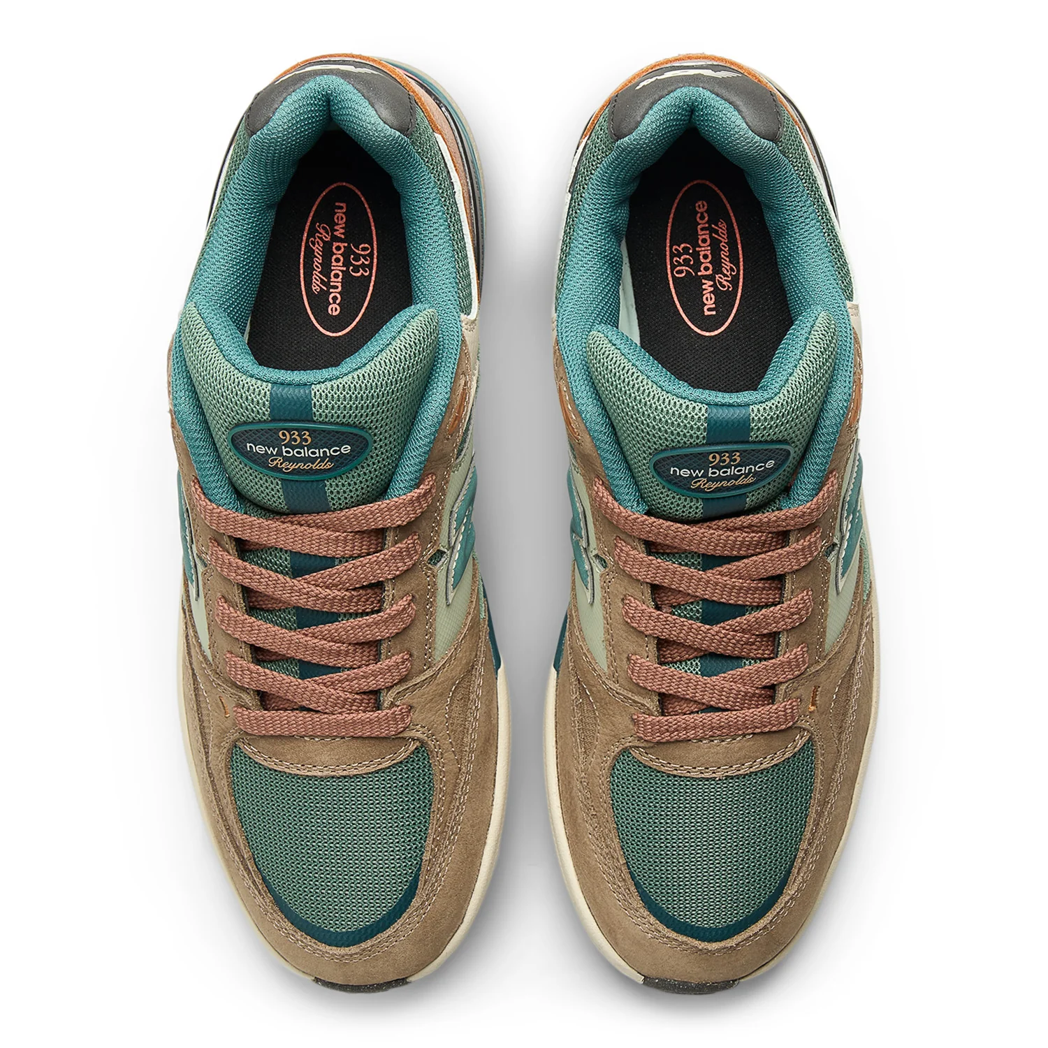 New Balance Numeric Reynolds 933 - Tan / Teal - Image 3