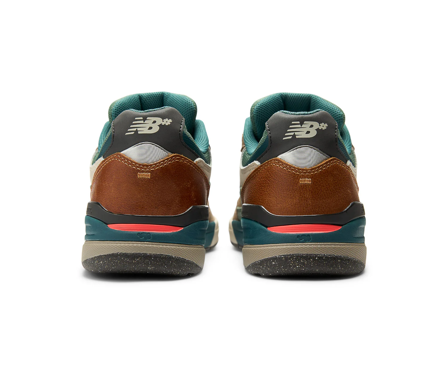 New Balance Numeric Reynolds 933 - Tan / Teal - Image 4
