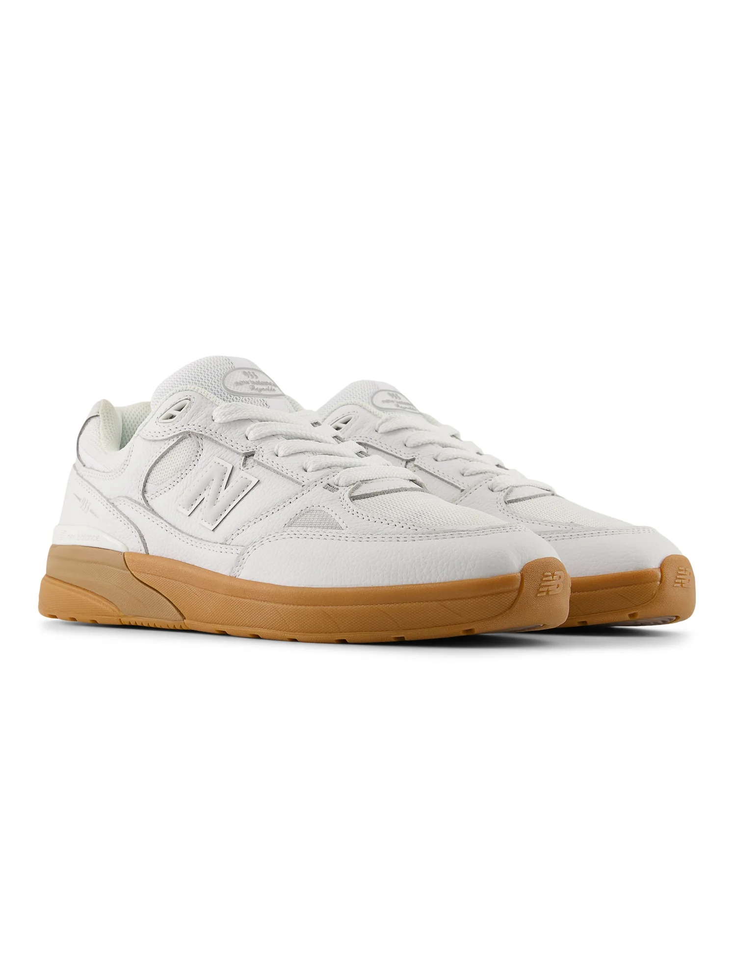 New Balance Numeric Reynolds 933 - White / Gum - Image 2