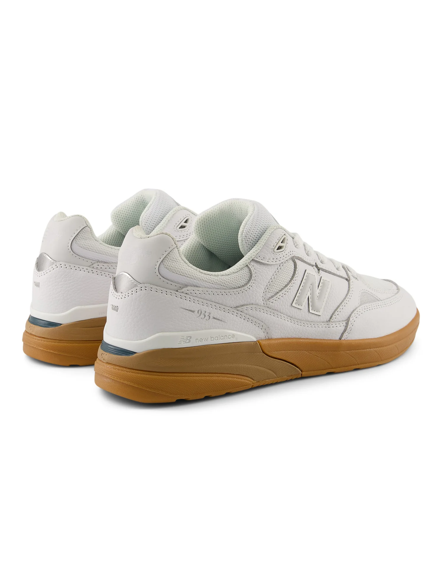New Balance Numeric Reynolds 933 - White / Gum - Image 3
