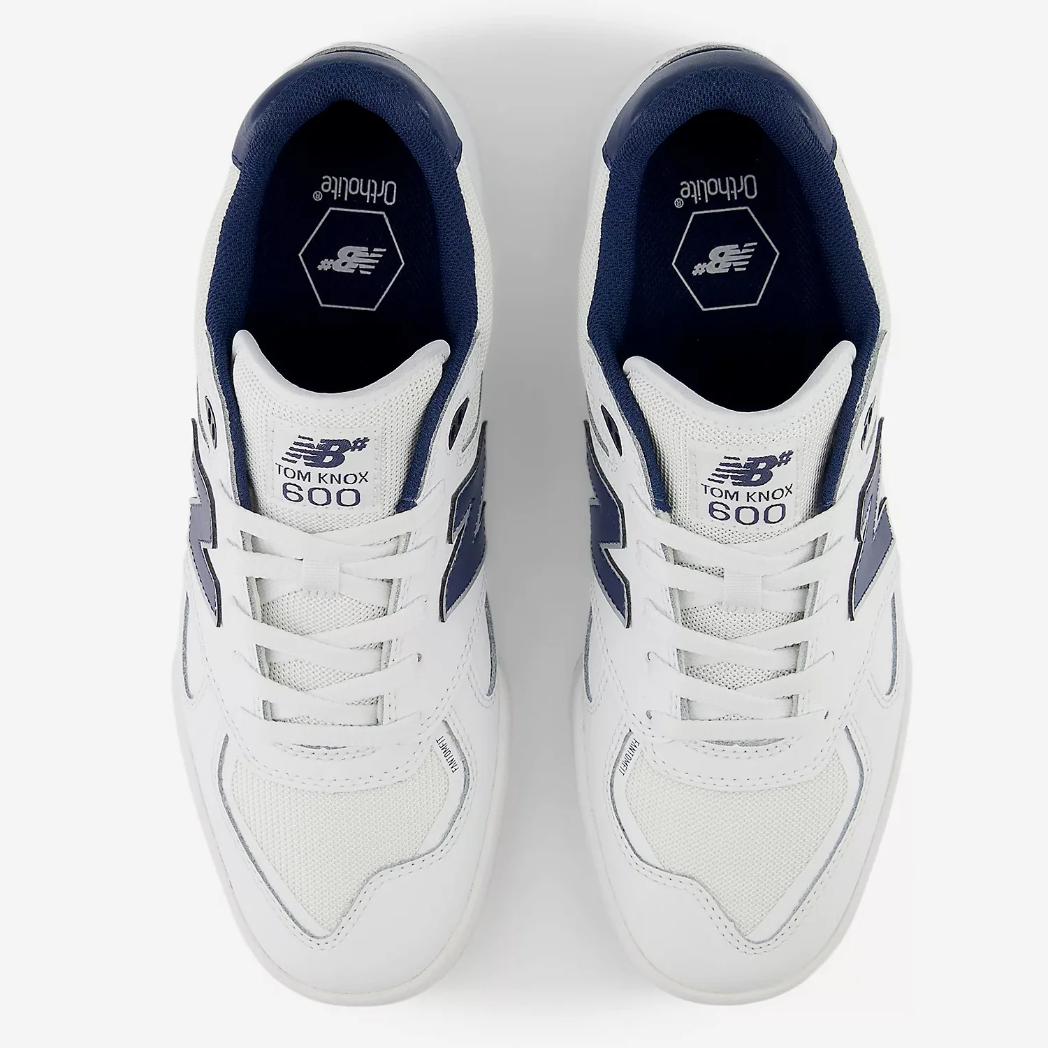 New Balance Numeric Tom Knox 600 - White / Navy - Image 3