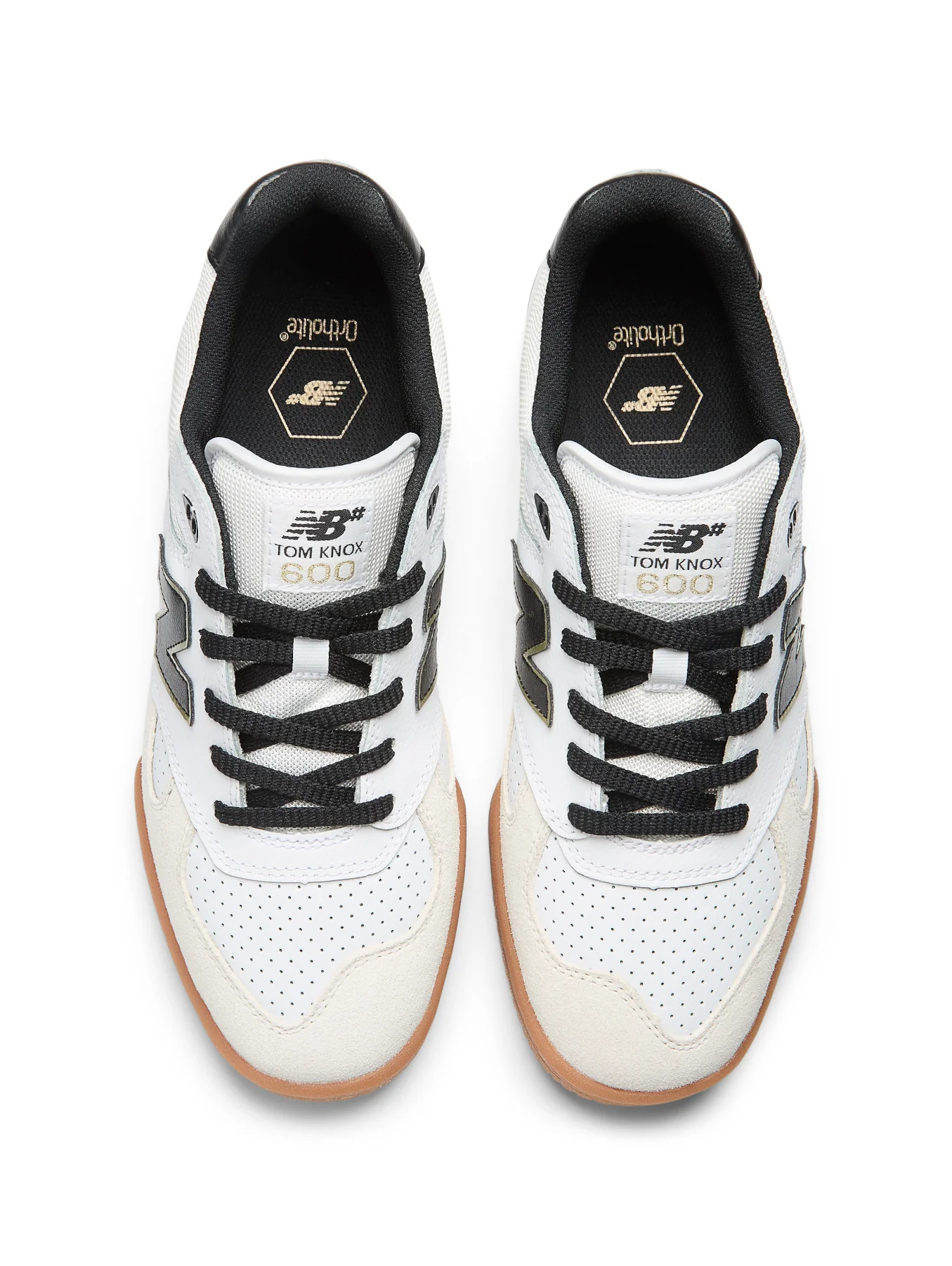 New Balance Numeric Tom Knox 600 - White / Black - Image 4