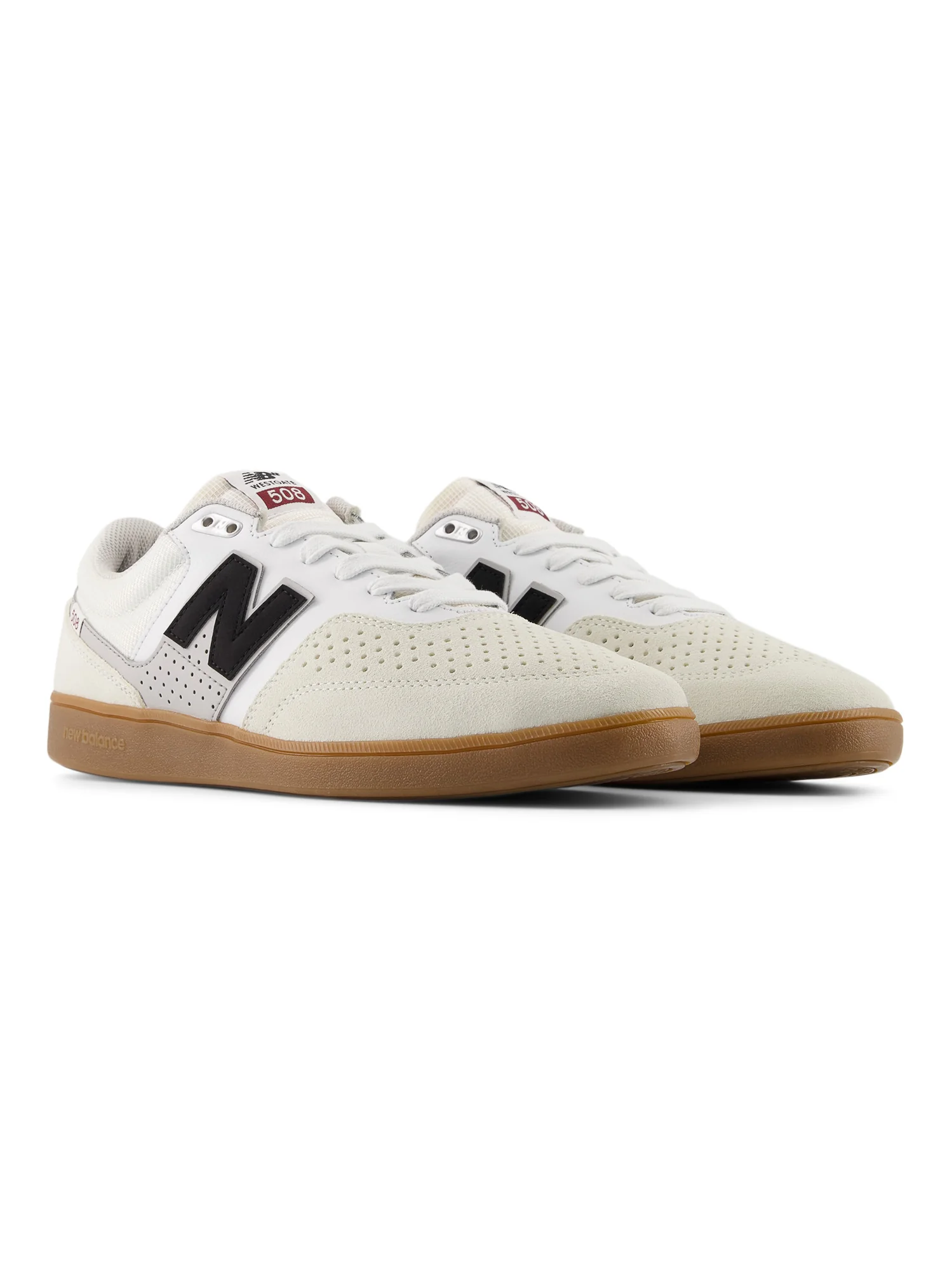 New Balance Numeric Westgate 508 - White / Black / Gum - Image 2