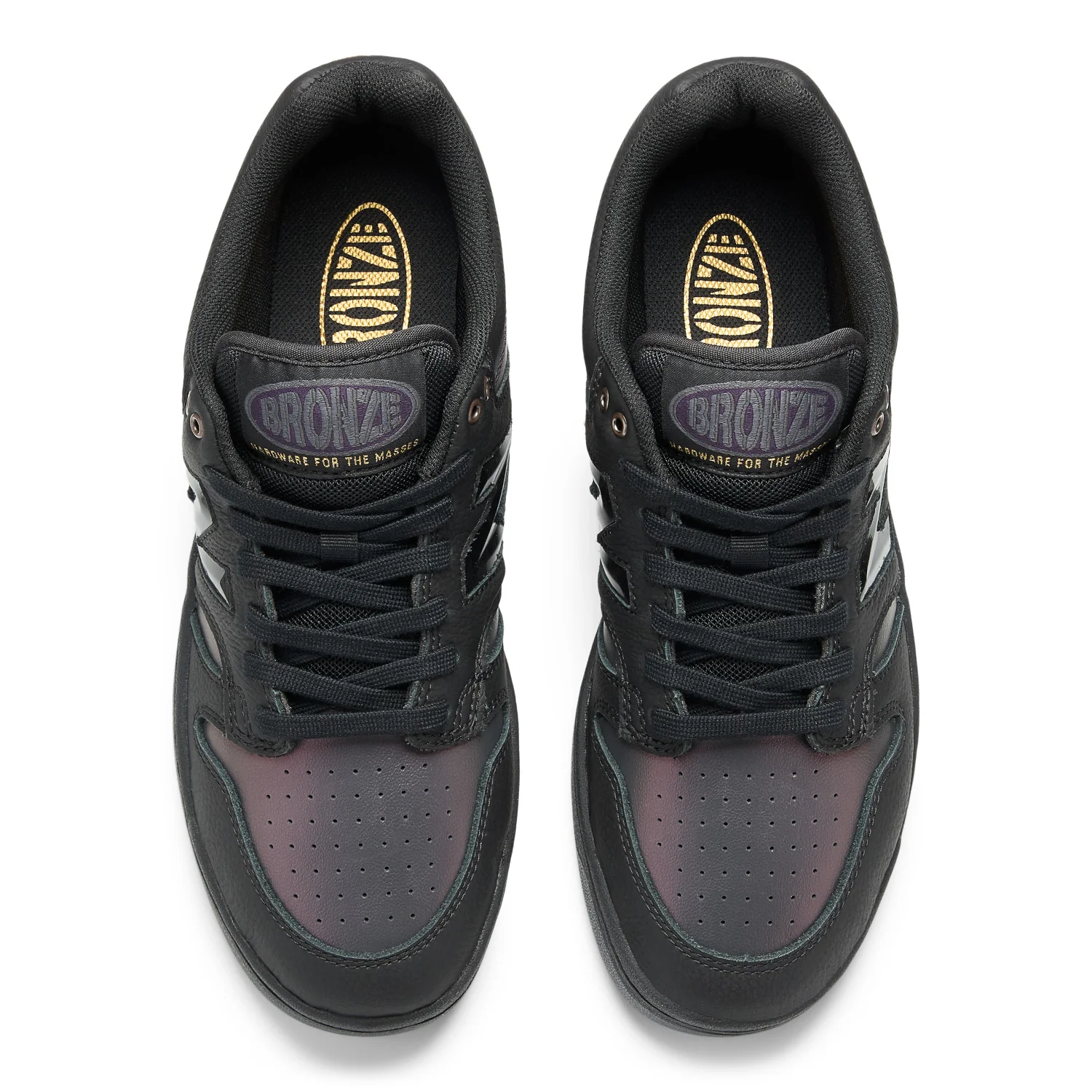New Balance Numeric 480 x Bronze 56k - Black / Black - Image 3