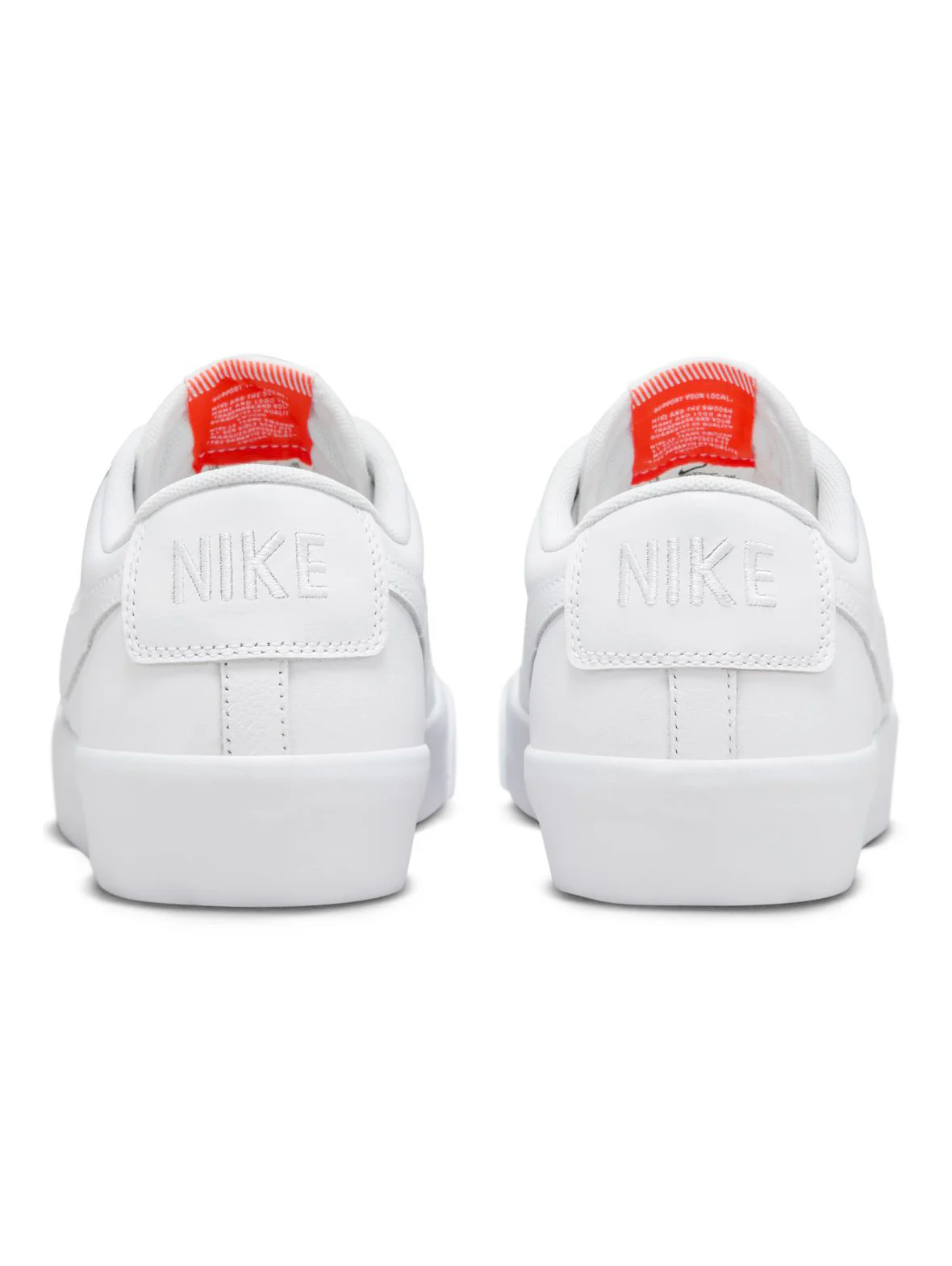 Nike Blazer Low GT Orange Label - White / White - Image 4