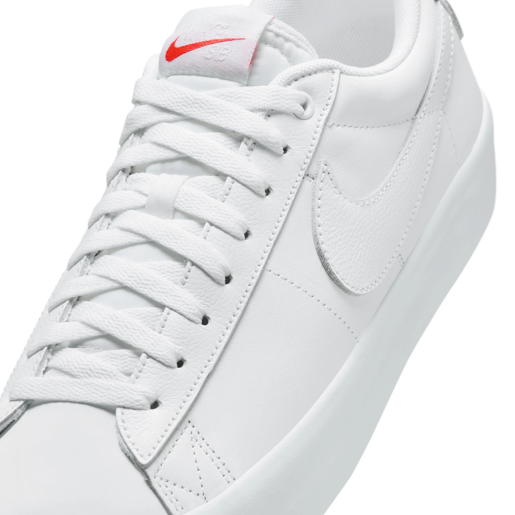 Nike Blazer Low GT Orange Label - White / White - Image 6