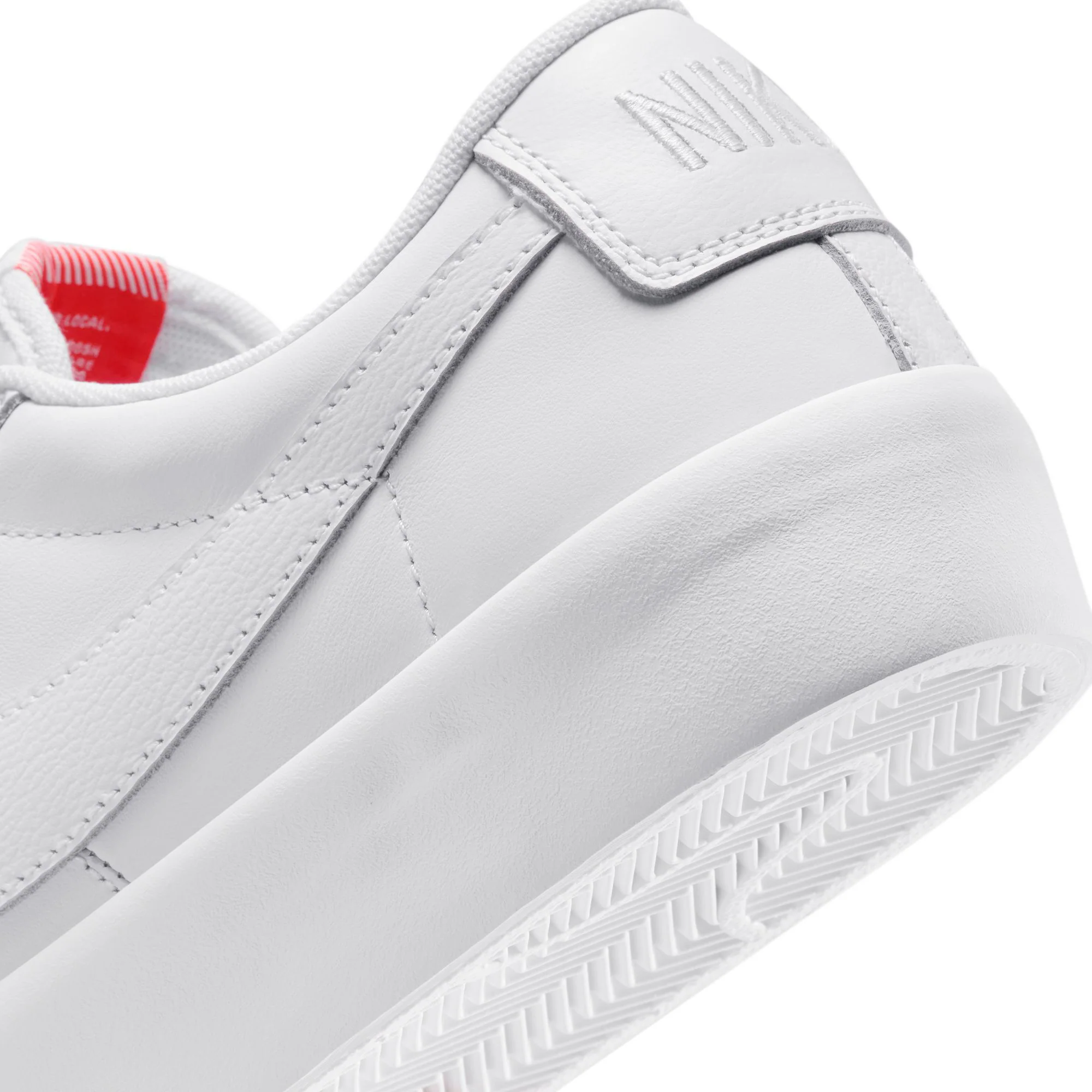 Nike Blazer Low GT Orange Label - White / White - Image 7