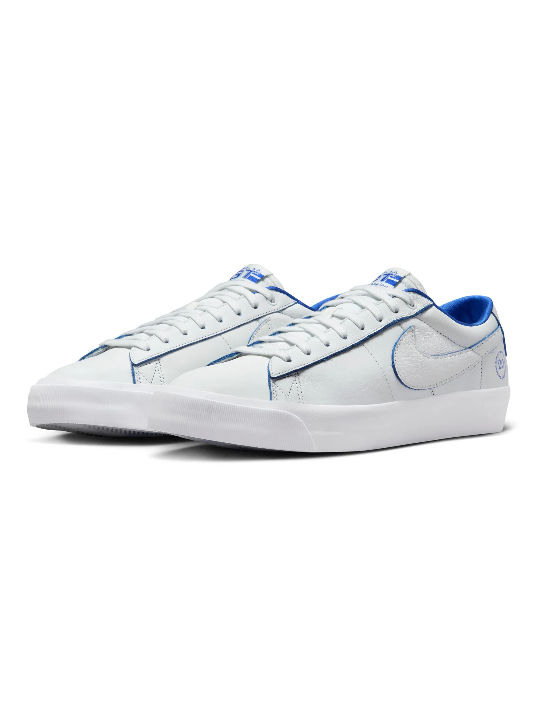Nike Blazer Low GT Premium - Summit White / Game Royal - Image 2