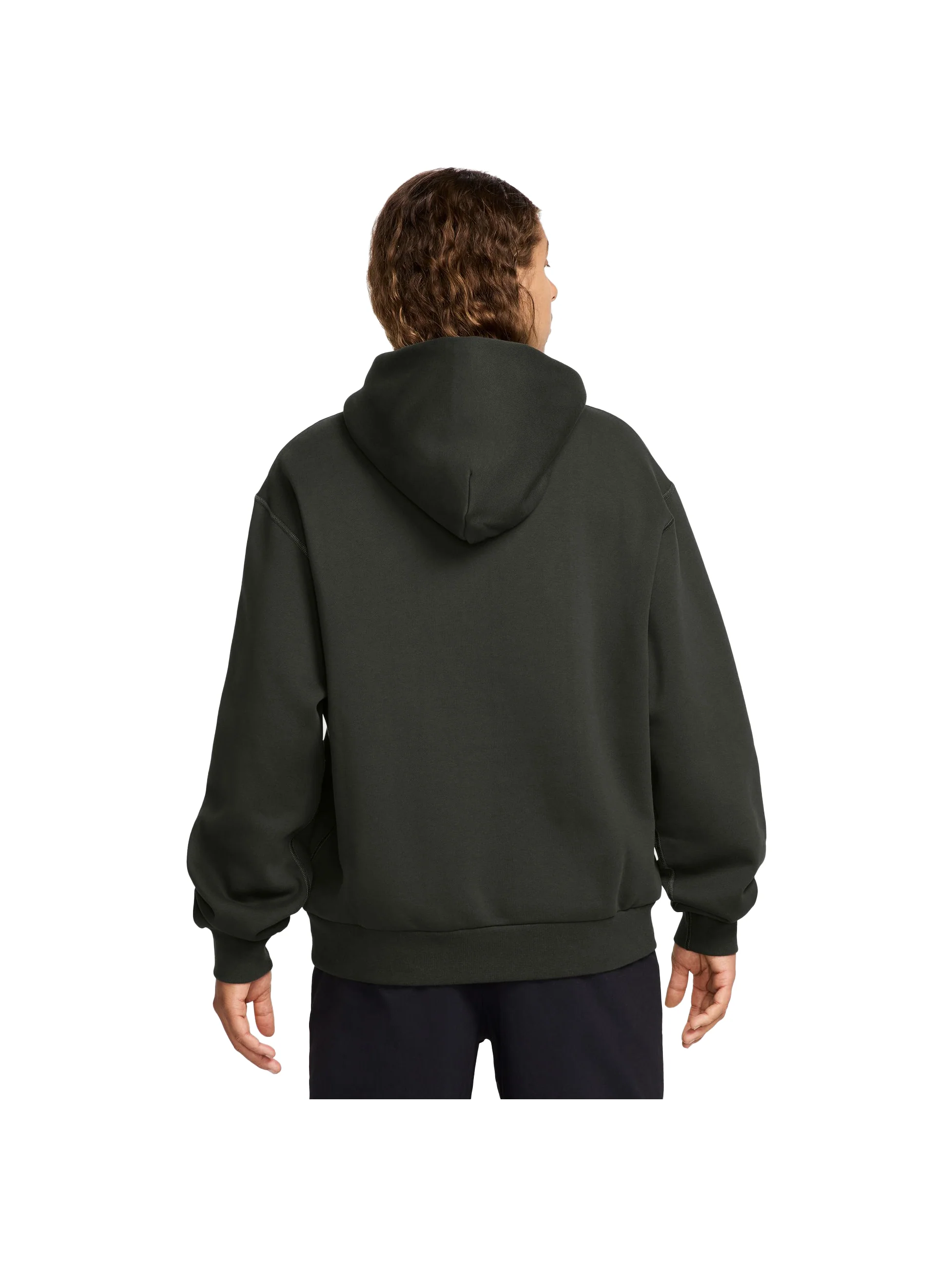 Nike SB Essential Logo PO Hoodie - Sequoia / White - Image 2