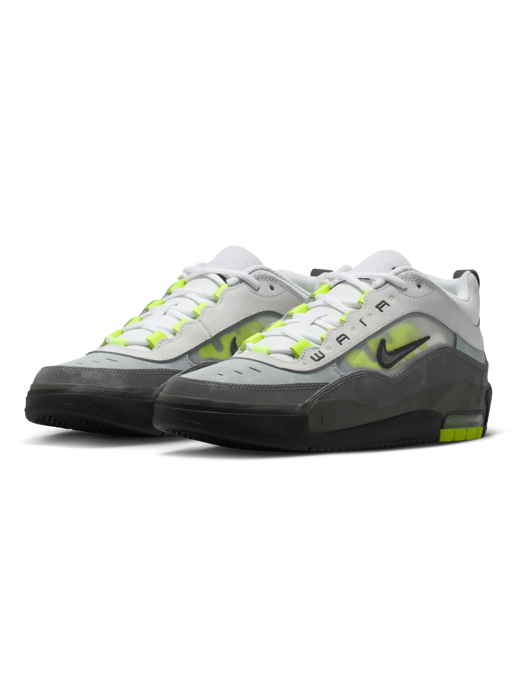 Nike SB Air Max Ishod - Black / Neon Yellow / Anthracite - Image 2