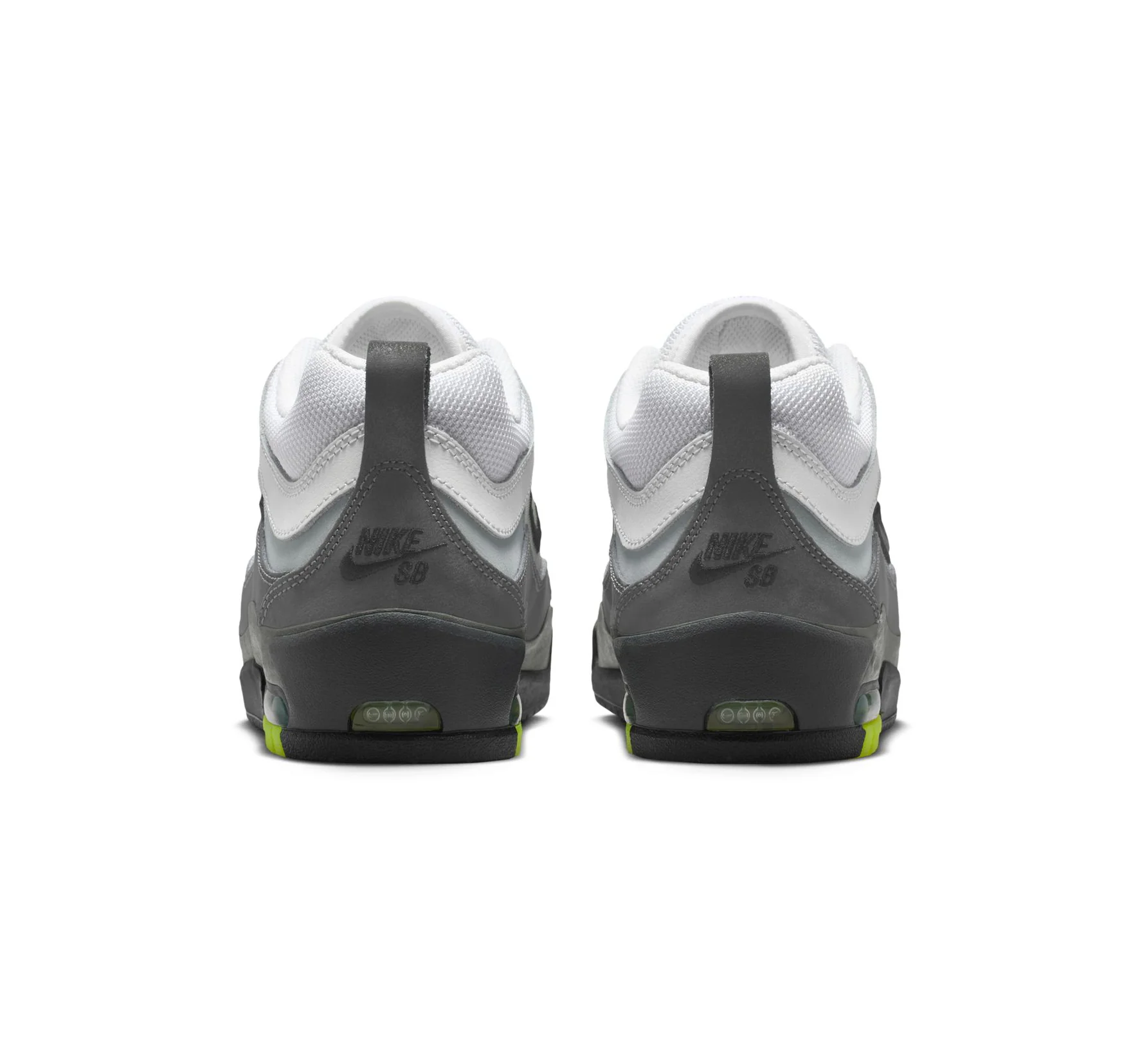 Nike SB Air Max Ishod - Black / Neon Yellow / Anthracite - Image 4