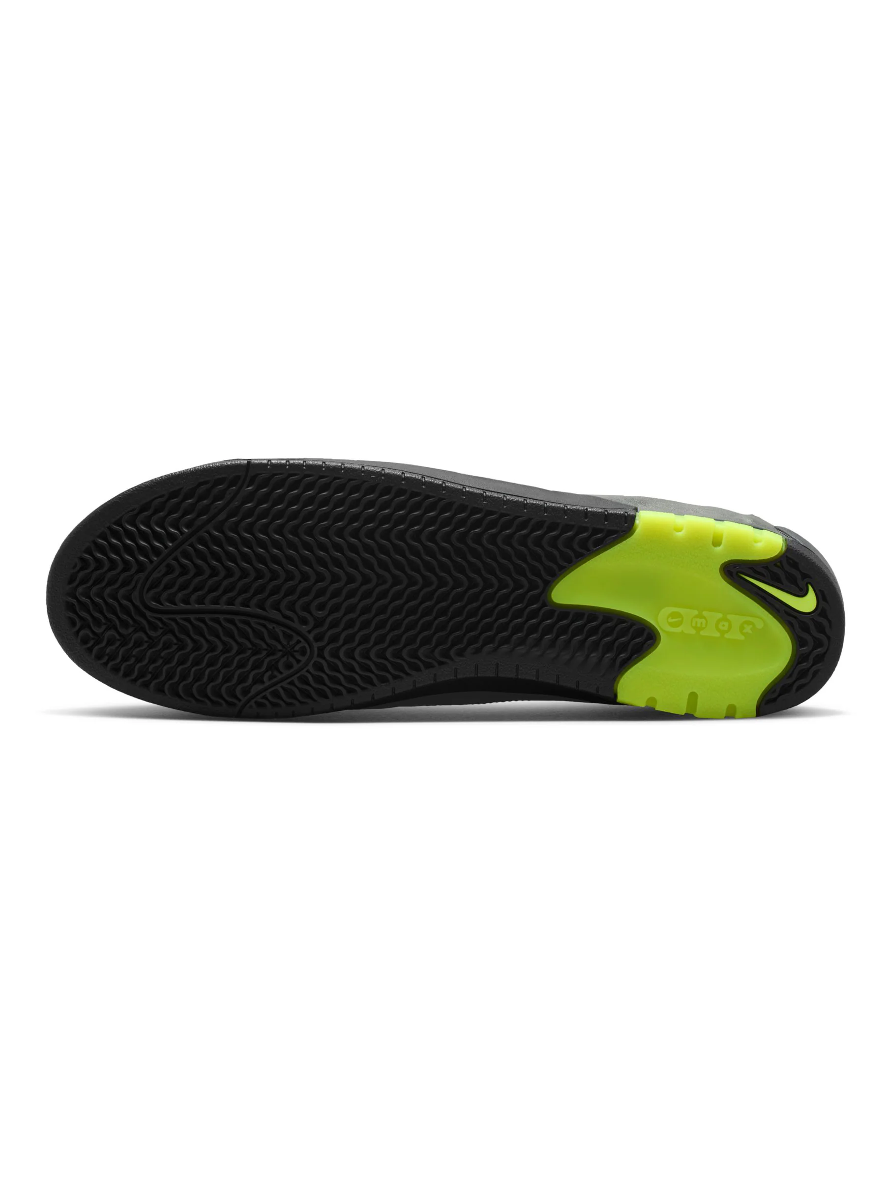 Nike SB Air Max Ishod - Black / Neon Yellow / Anthracite - Image 5