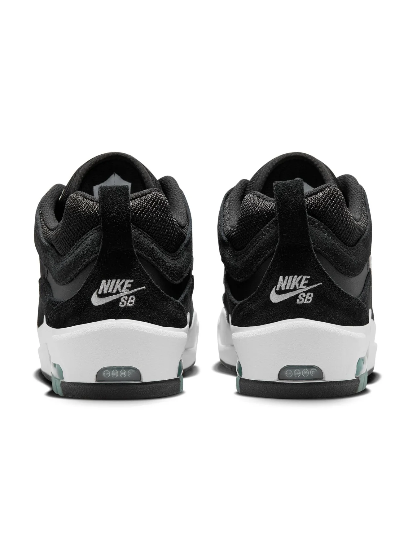 Nike SB Air Max Ishod - Black / White / Black - Image 3