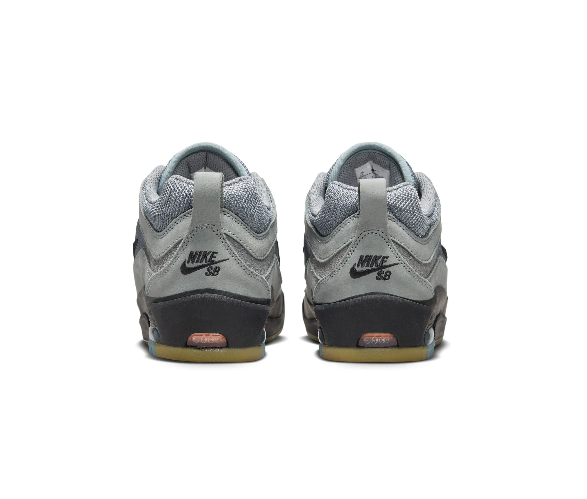 Nike SB Air Max Ishod - Cool Grey / Black - Image 4