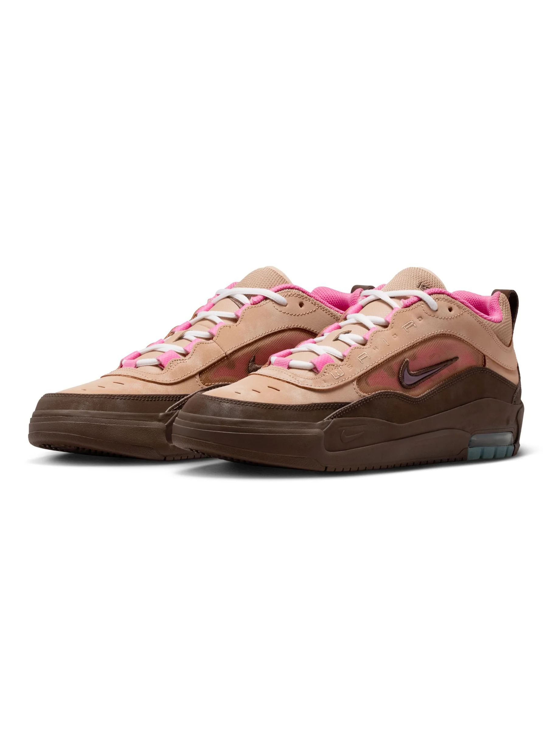 Nike SB Air Max Ishod - Hemp / Baroque Brown / Pinksicle - Image 2