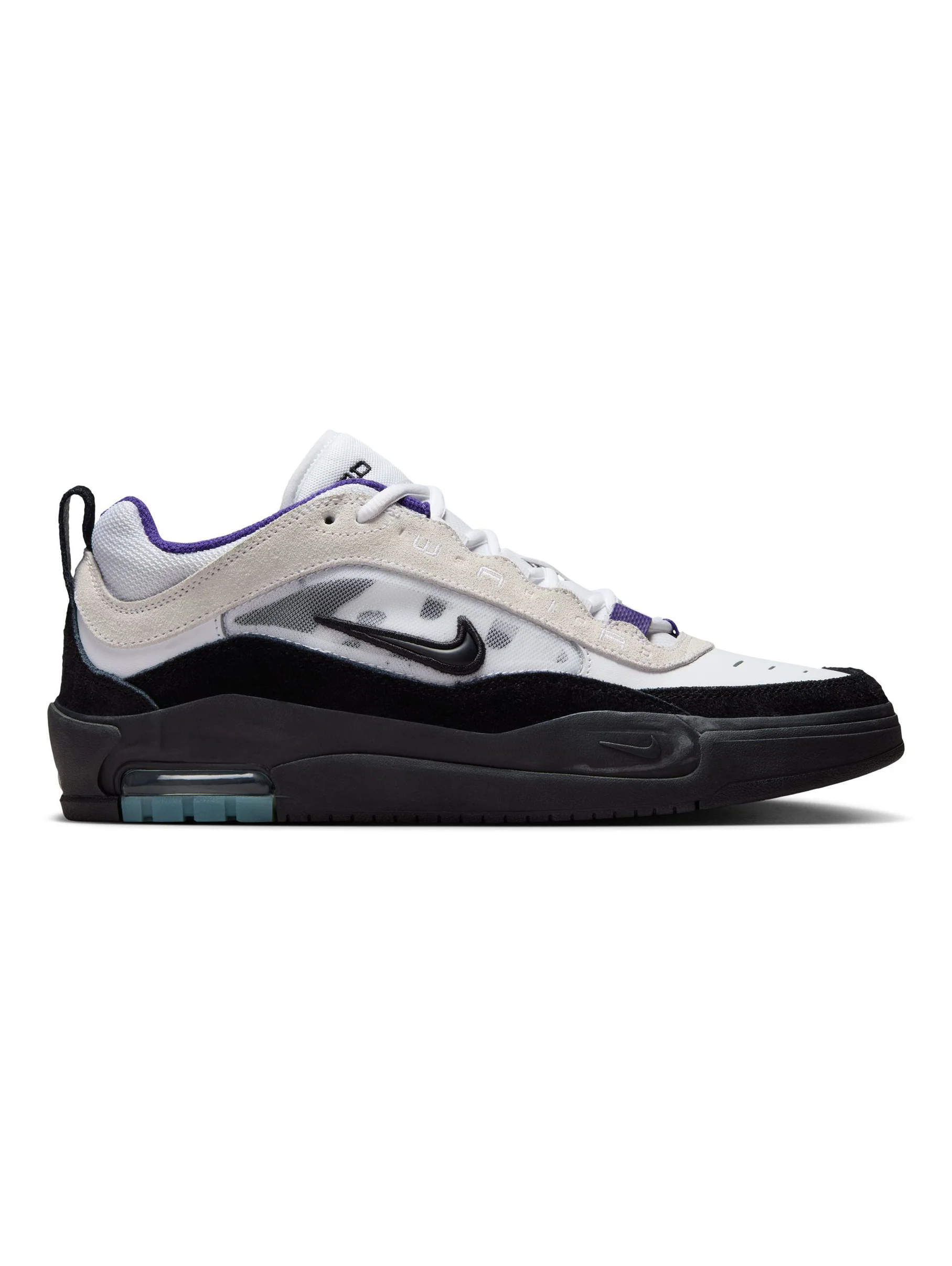 Nike SB Air Max Ishod - White / Black / Court Purple