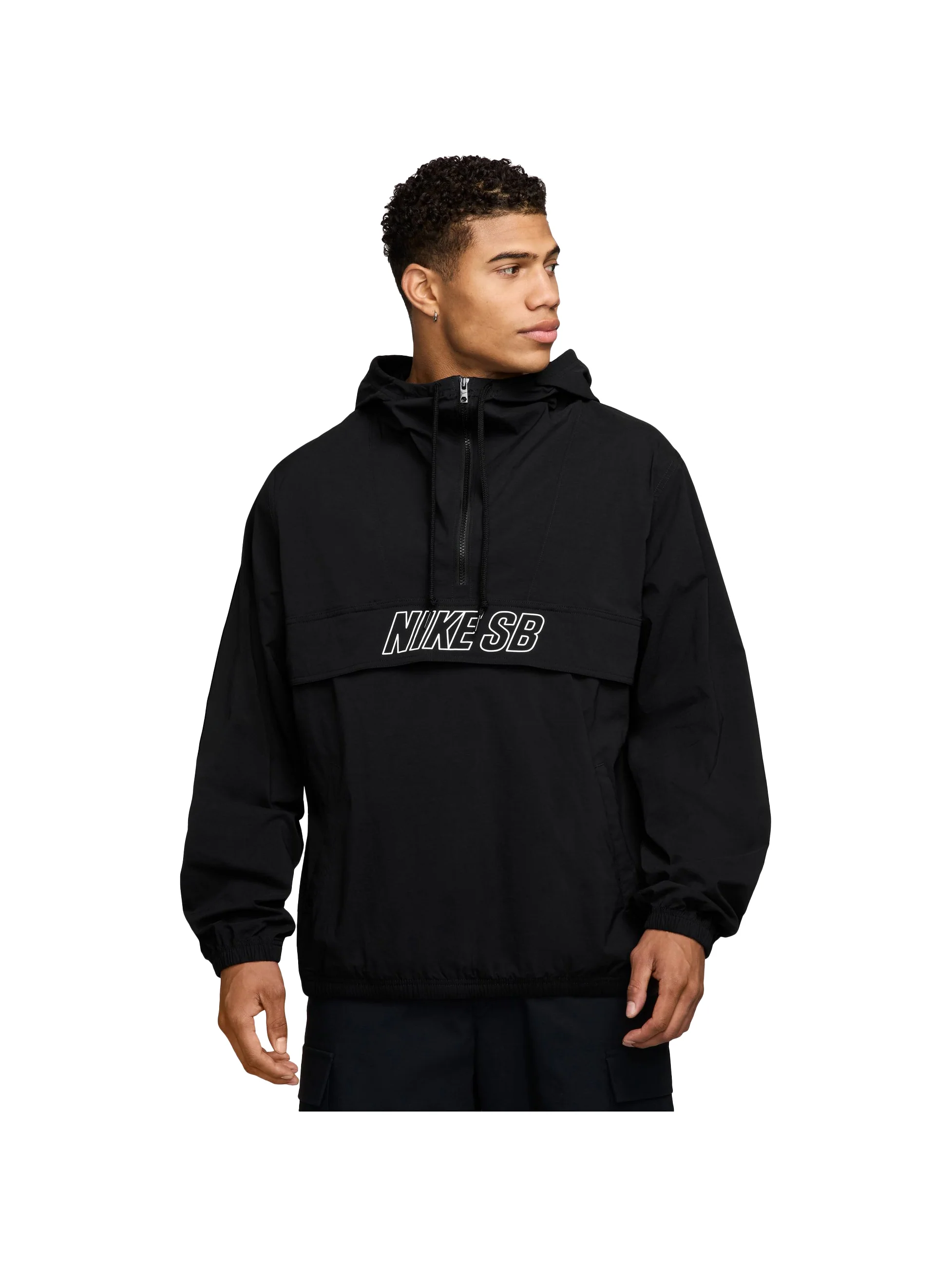 Nike SB Anorak Skate Jacket - Black/White