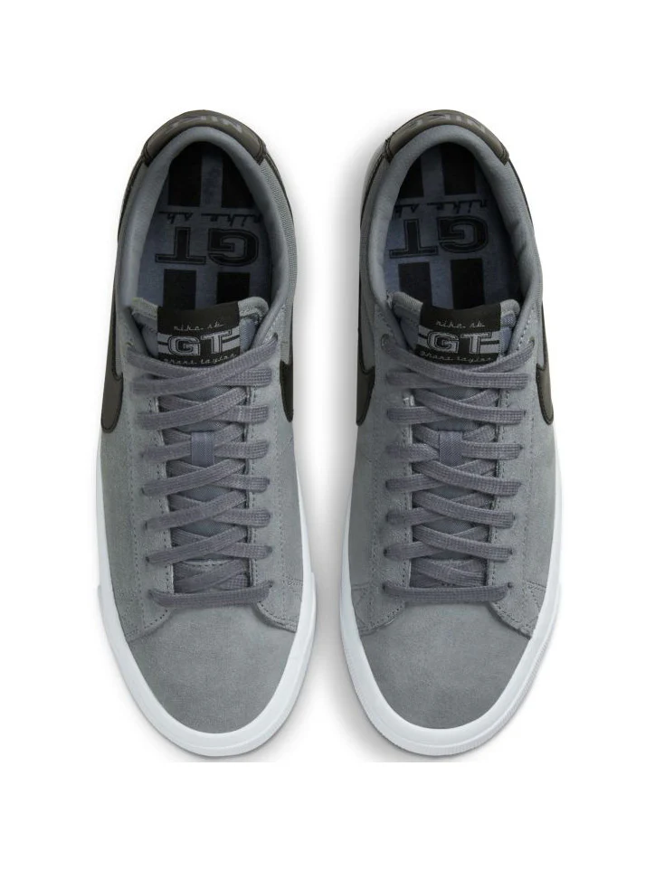 Nike SB Blazer Low GT-Gray/Black - Image 3