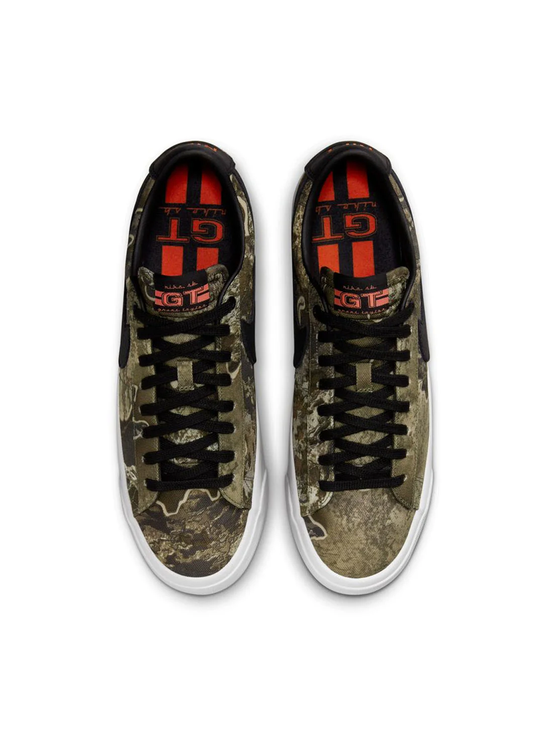Nike SB Blazer Low GT Premium-Black/Orange - Image 4
