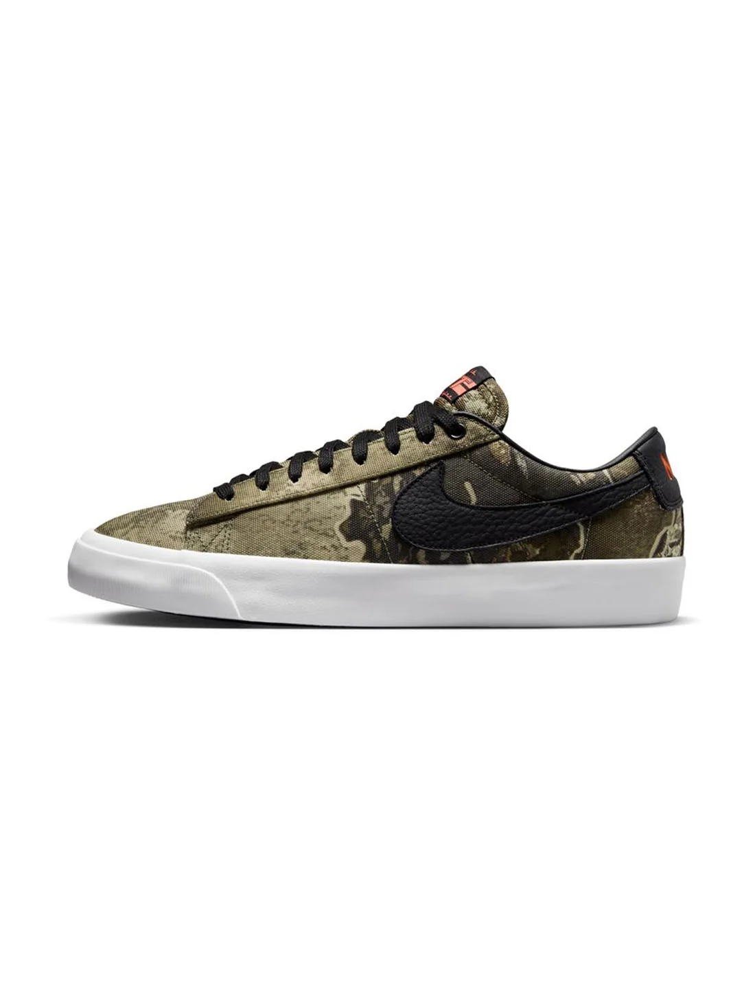 Nike SB Blazer Low GT Premium-Black/Orange - Image 6