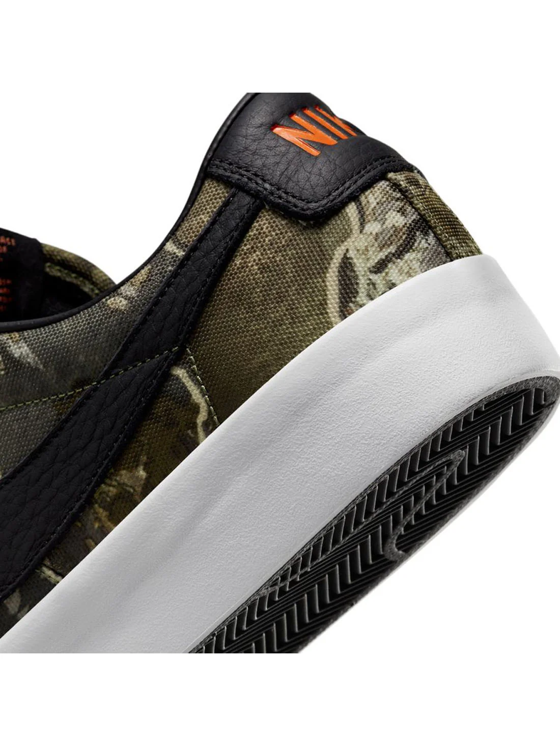 Nike SB Blazer Low GT Premium-Black/Orange - Image 7