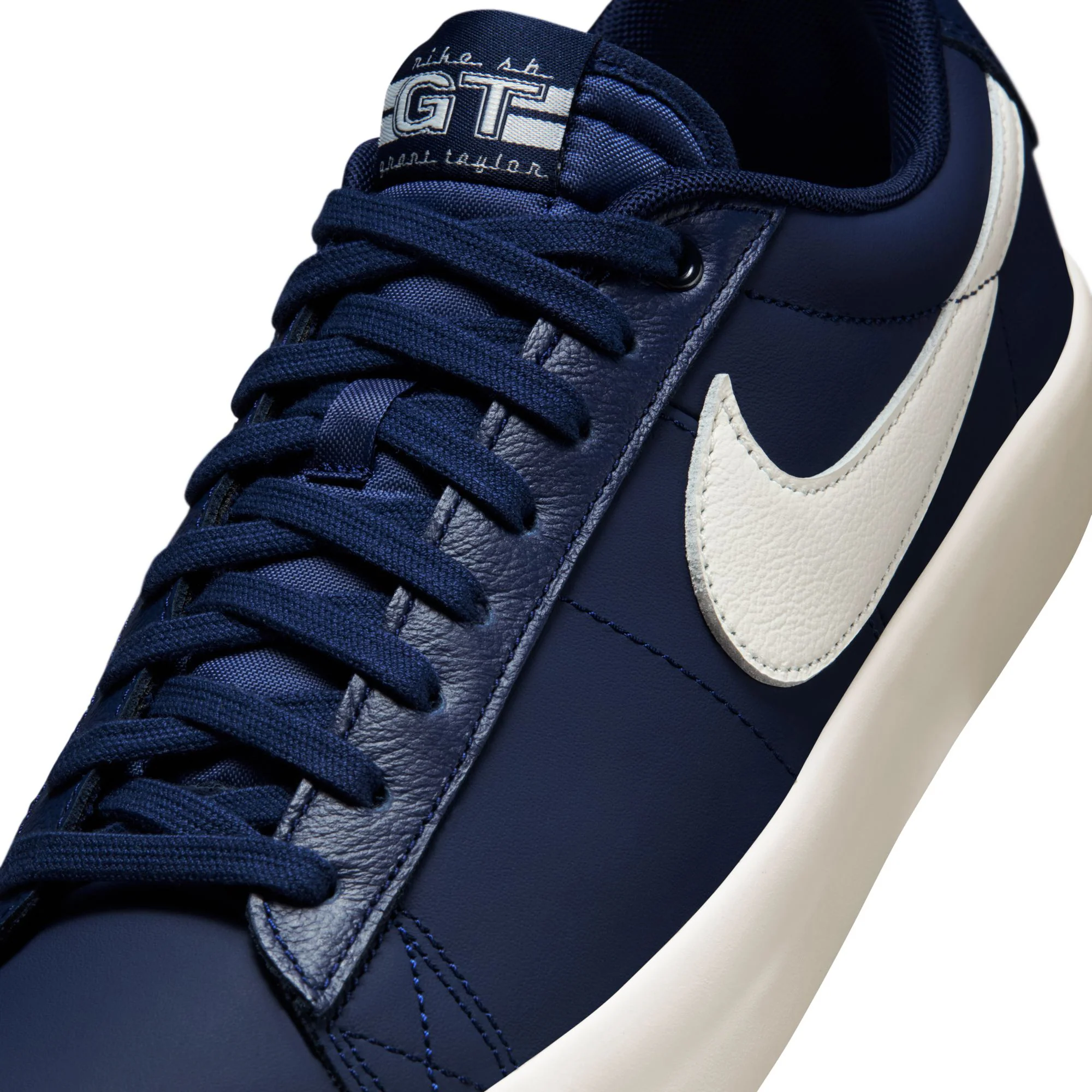 Nike SB Blazer Low Pro GT - Blue Void / Sail - Image 6