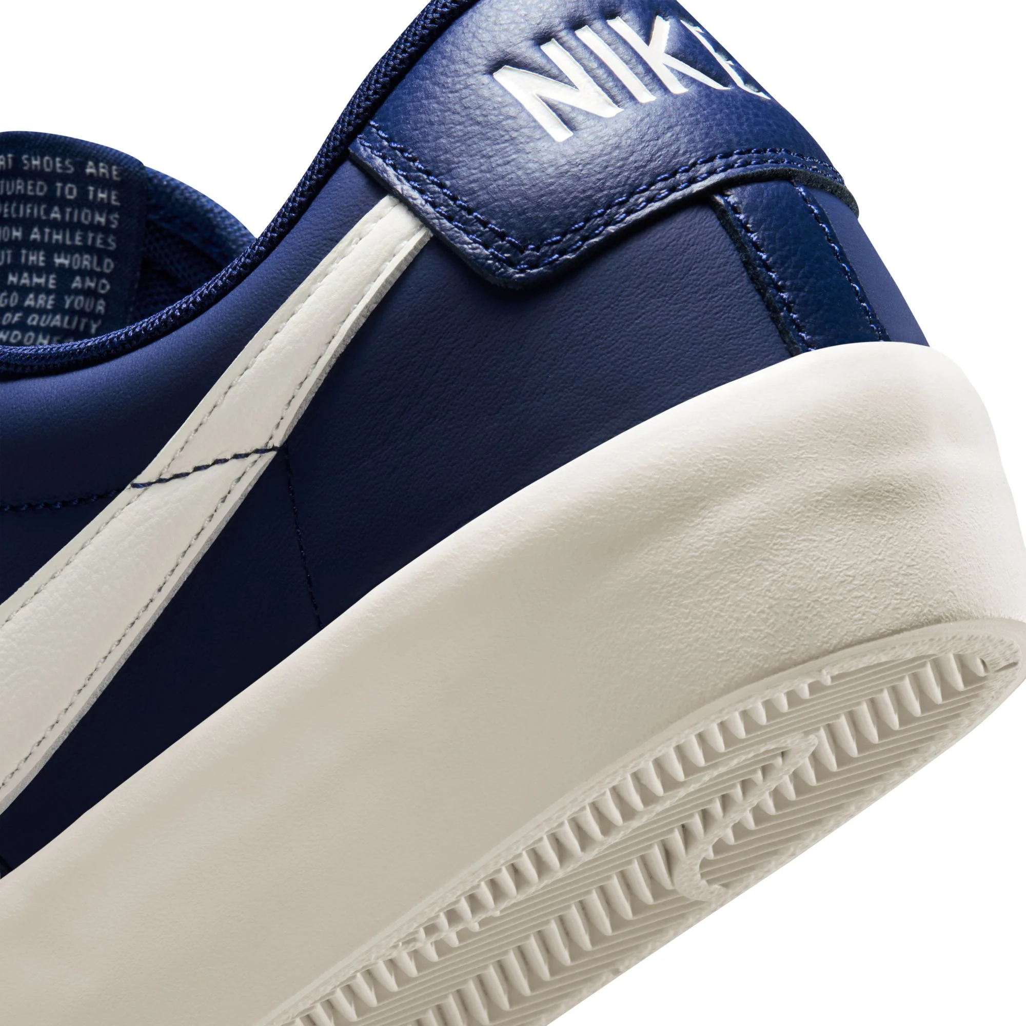 Nike SB Blazer Low Pro GT - Blue Void / Sail - Image 7