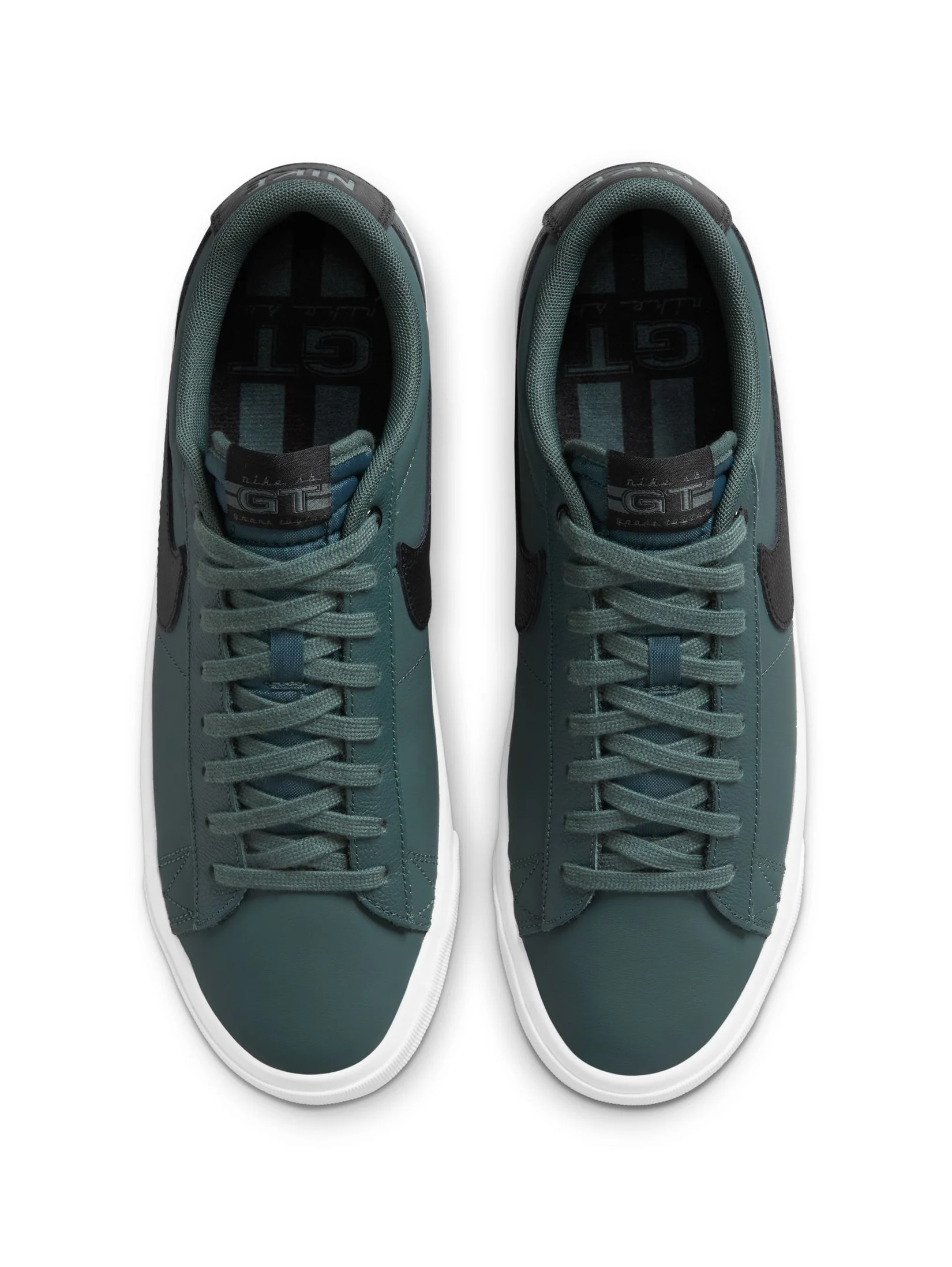 Nike SB Blazer Low Pro GT - Vintage Green / Black - Image 3
