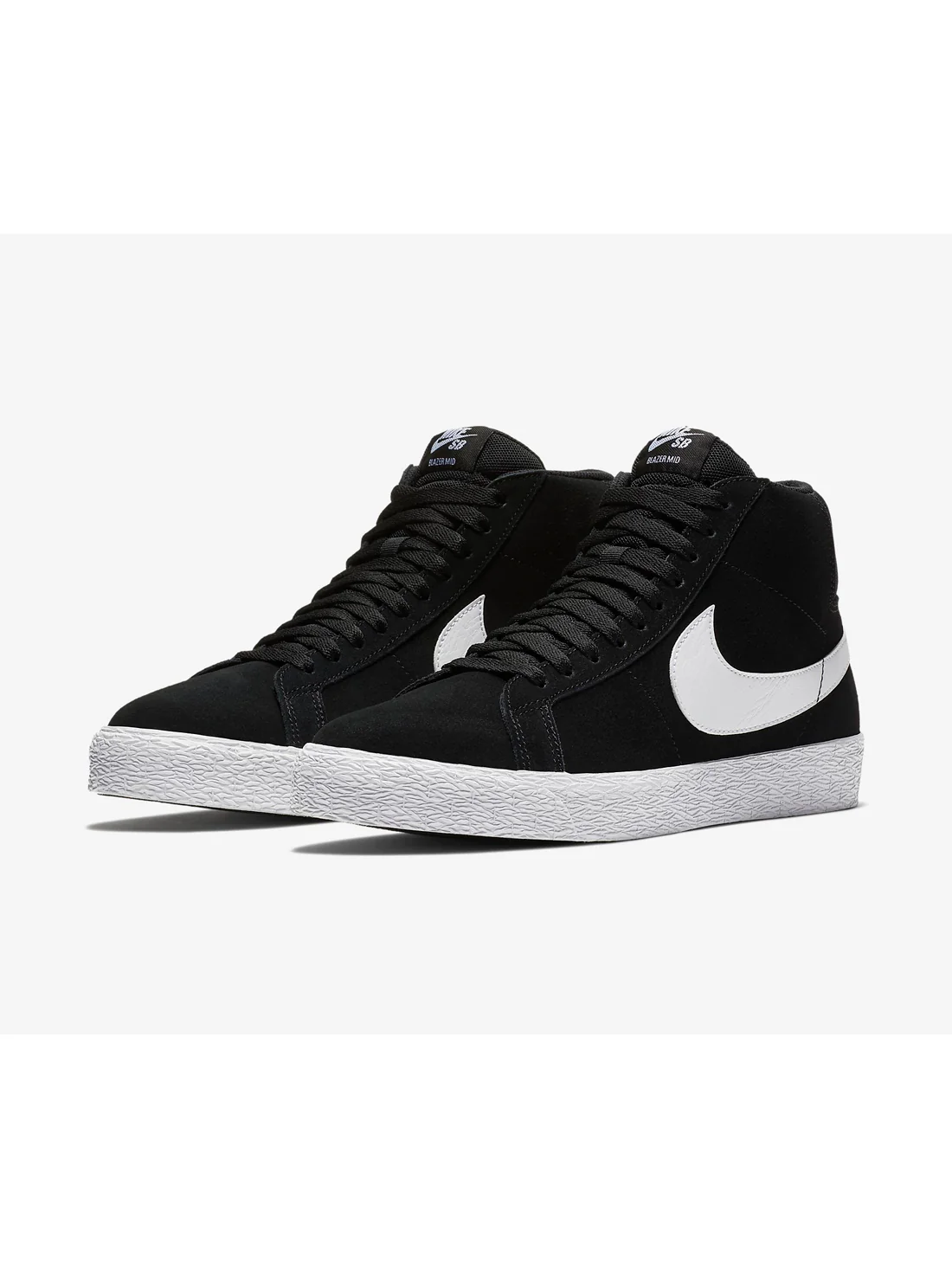 Nike SB Blazer Mid-Black/White - Image 5