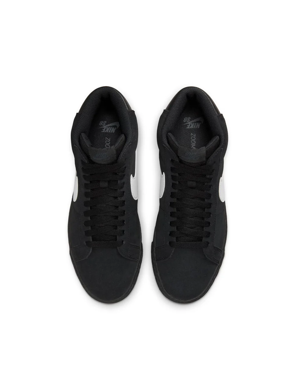 Nike SB Blazer Mid - Black / White / Black - Image 3