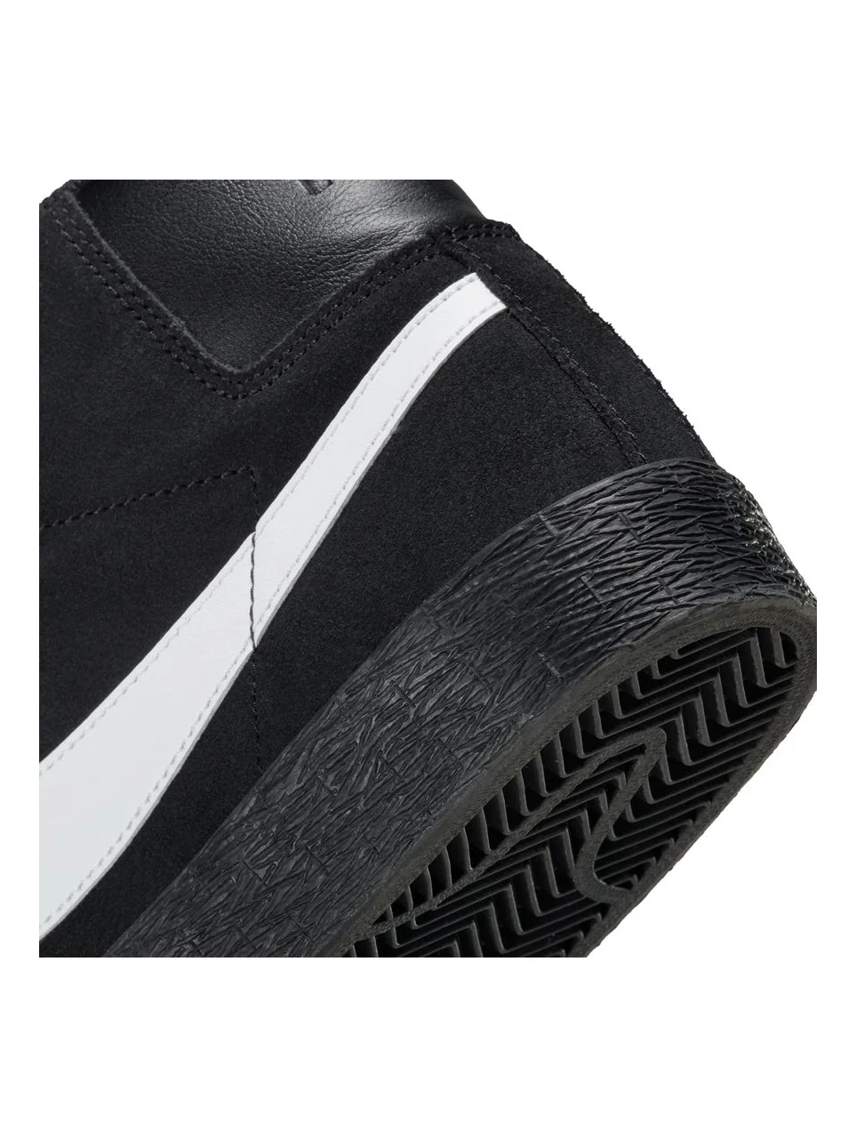 Nike SB Blazer Mid - Black / White / Black - Image 7