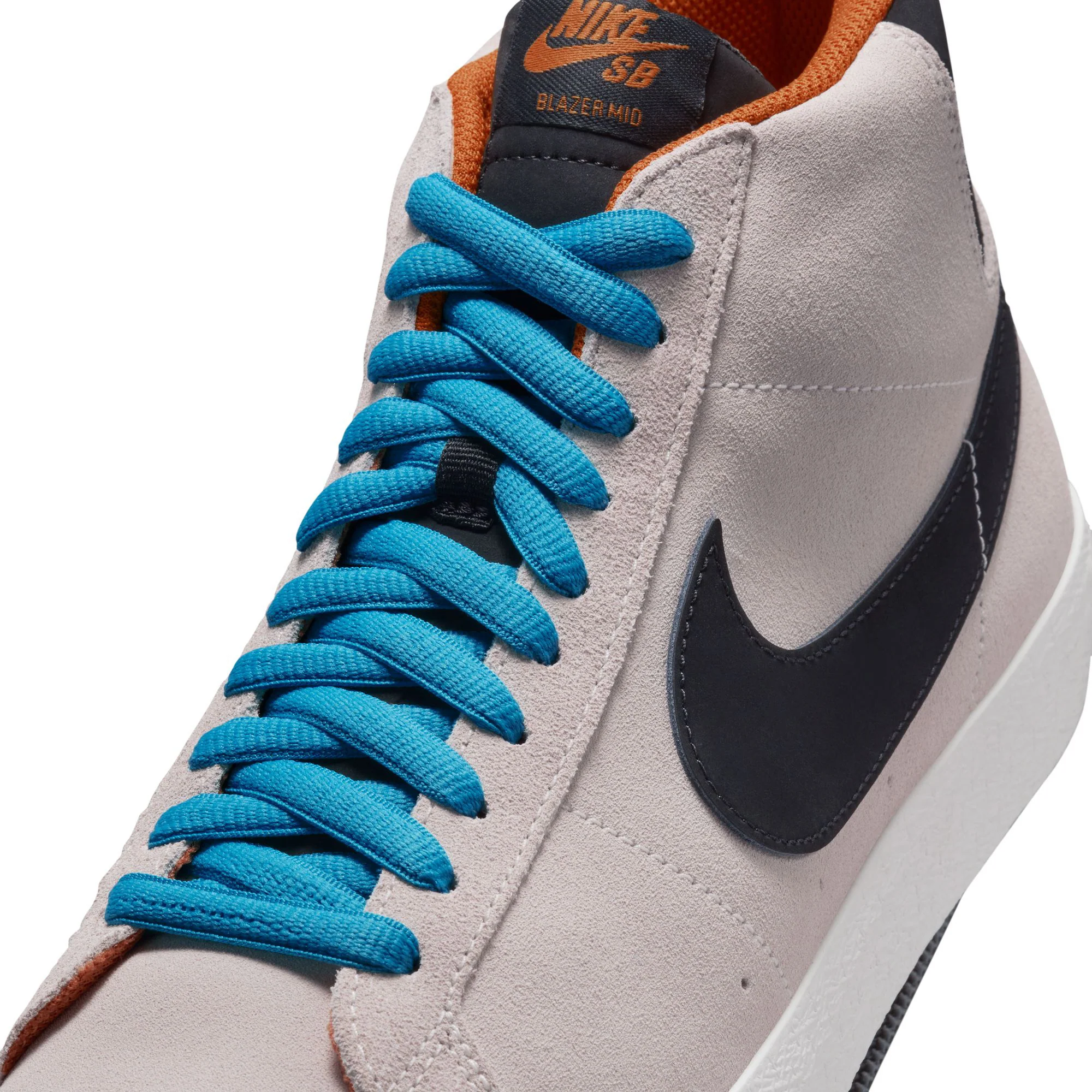 Nike Sb Blazer Mid - Electric Phantom / Chlorine - Image 6