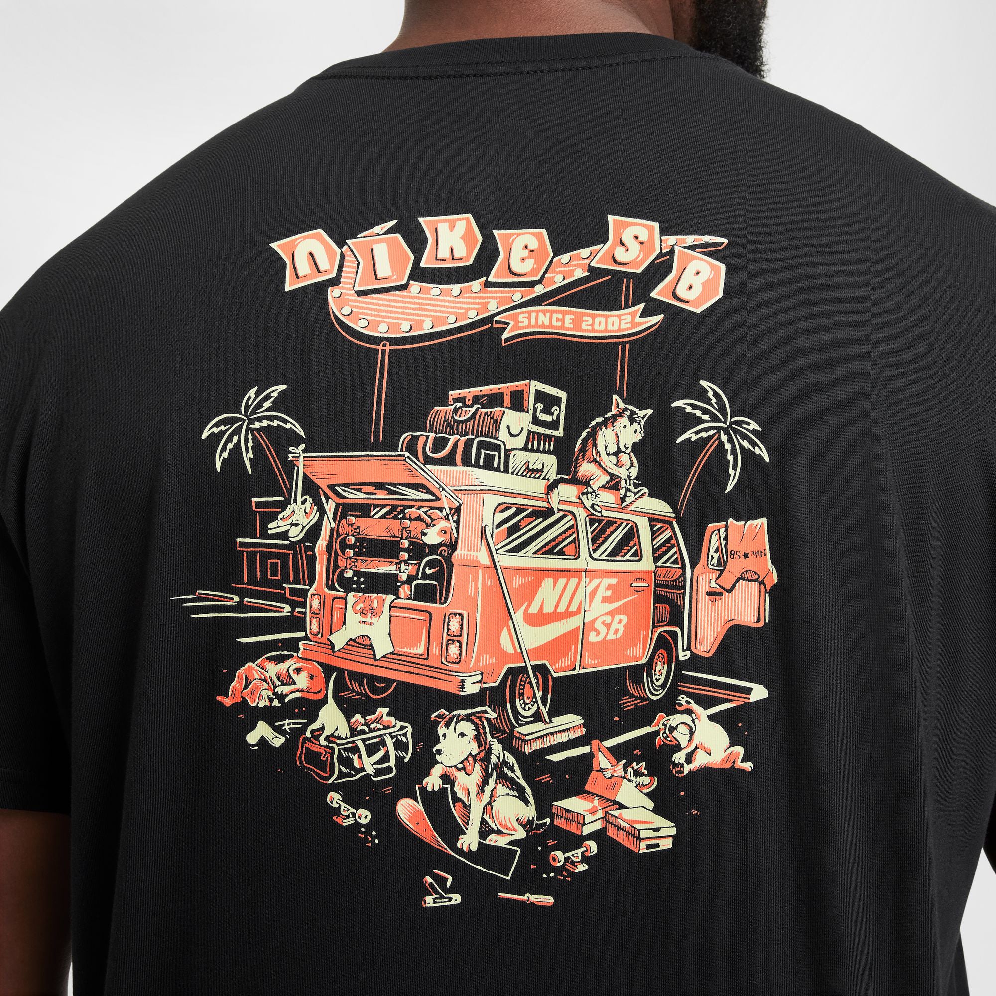 Nike SB Road Dogs Tee - Black - Image 4