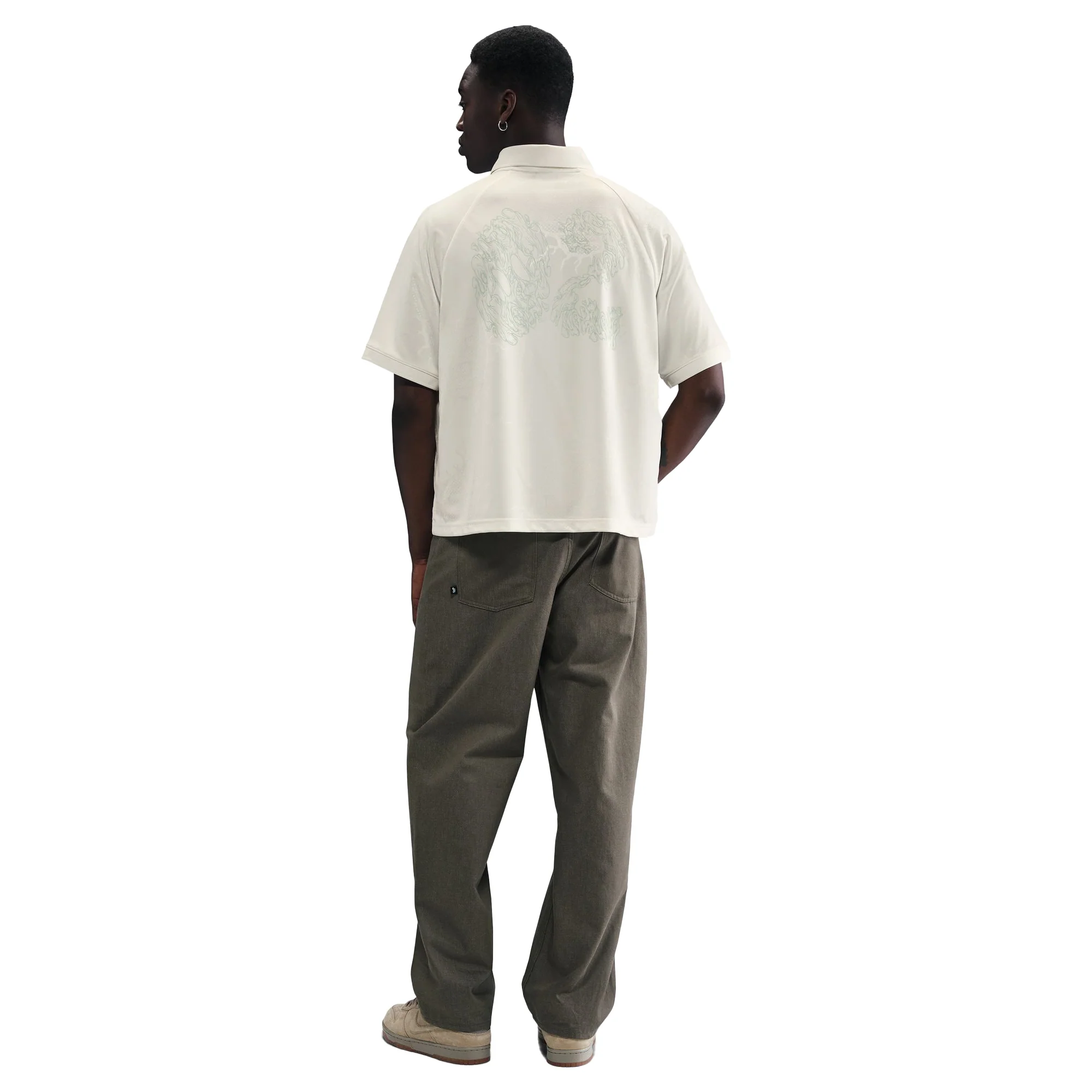Nike SB Dri-FIT Jacquard Skate Jersey - White - Image 4