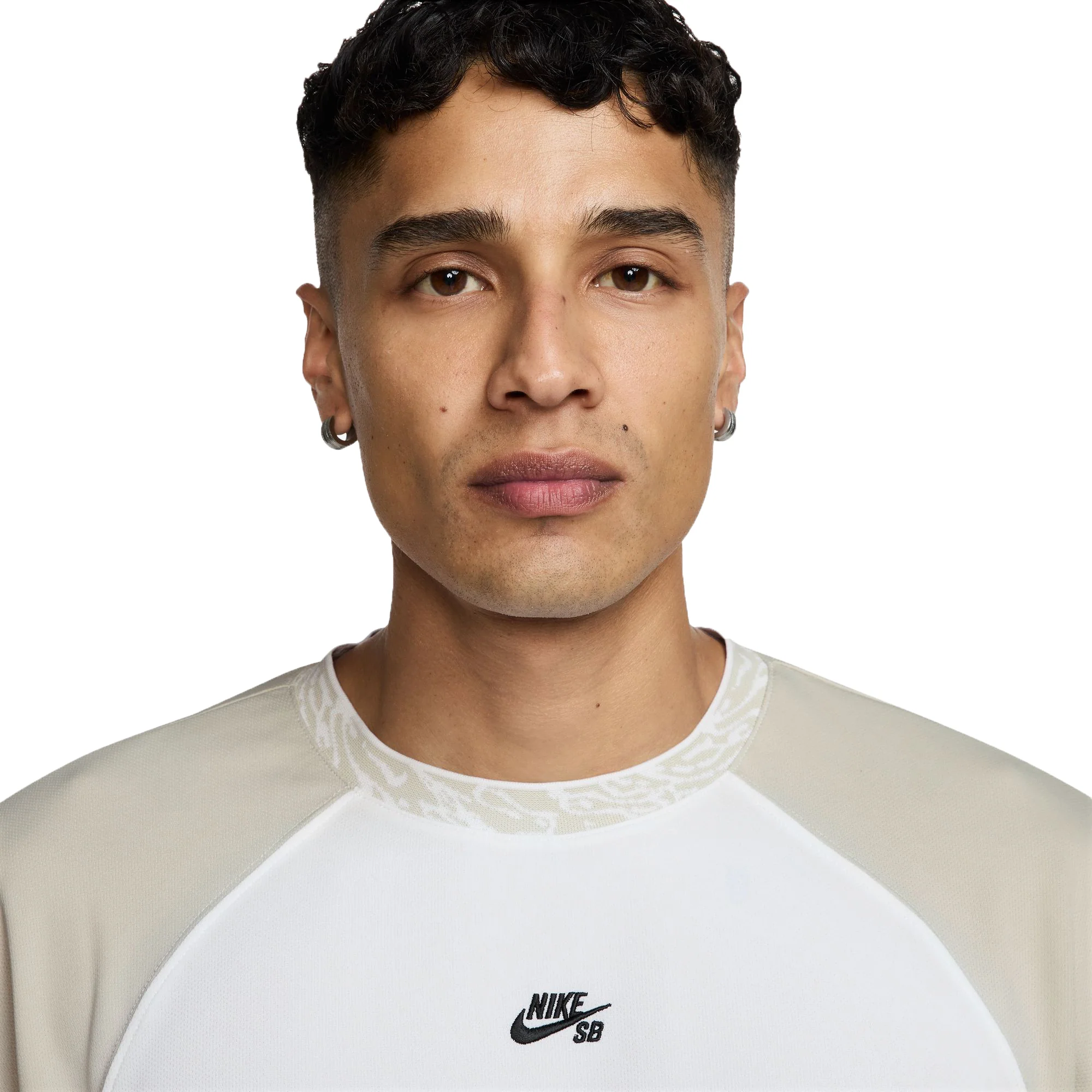 Nike SB Dri-FIT Knit Skate Jersey - White - Image 3