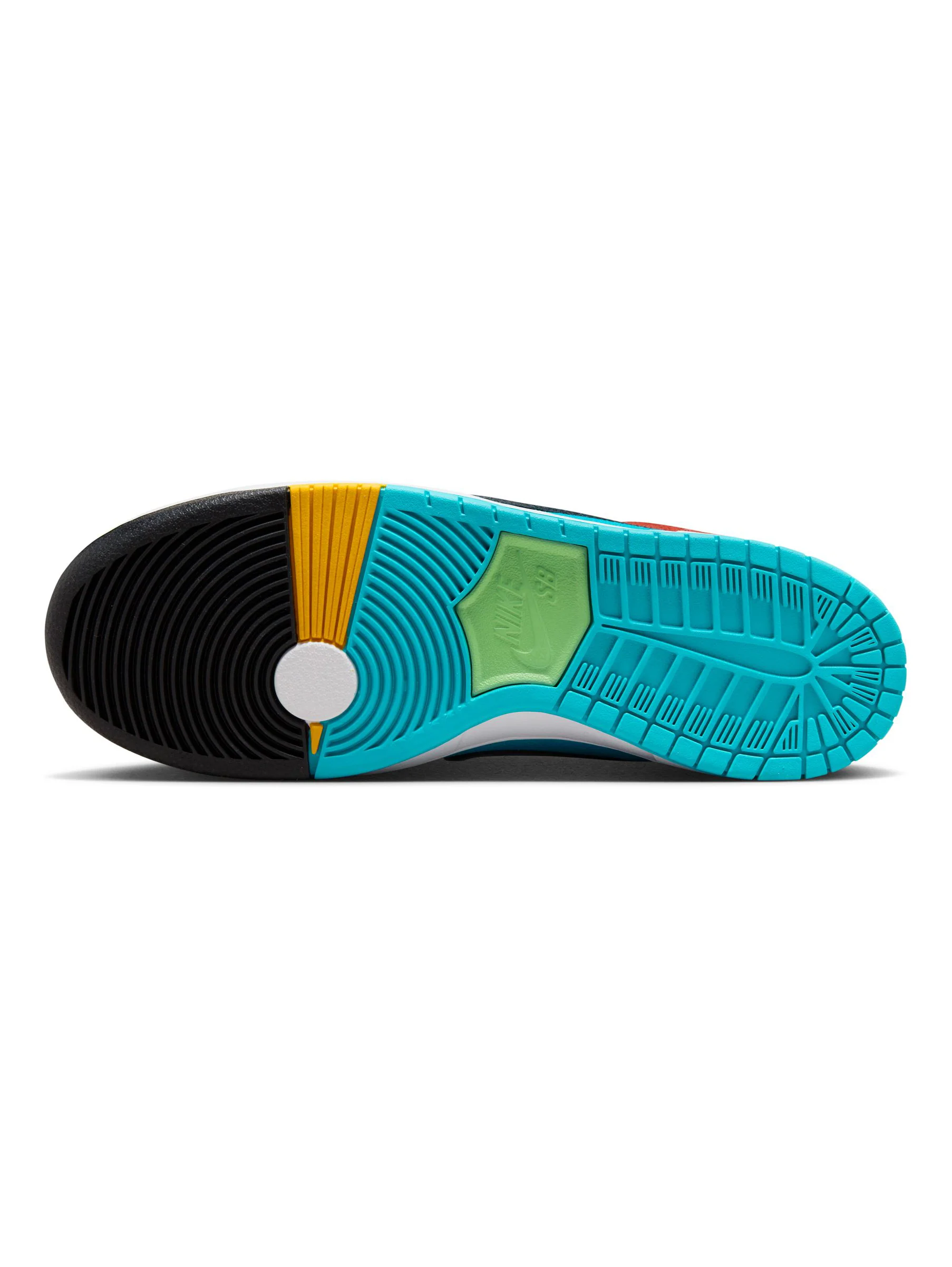 Nike SB Dunk High Decon - Turquoise Blue / Black / Rugged Orange - Image 5